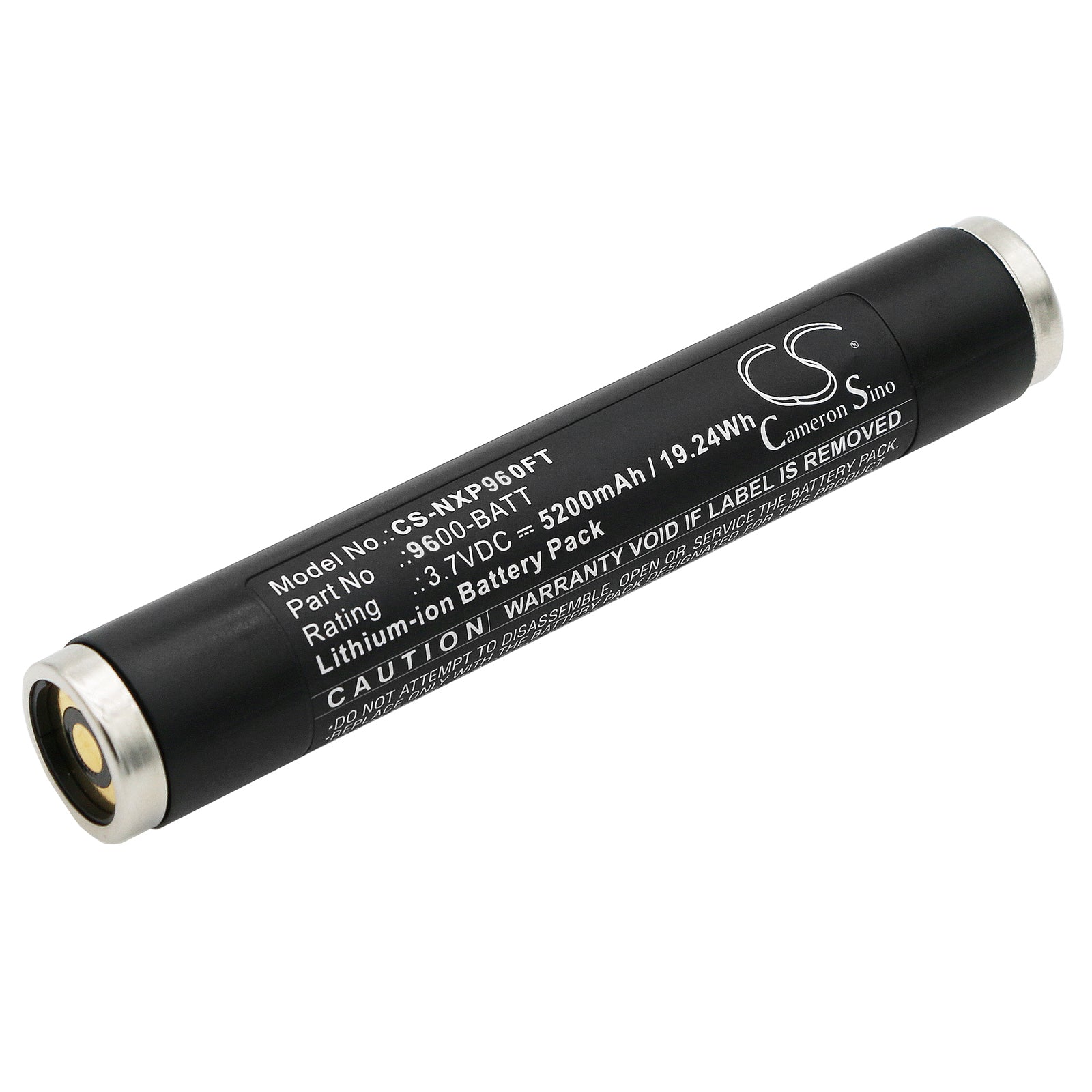 Li-ion, Flashlight Battery fits Nightstick 9500, 9600, 3.7V, 5200mAh Flashlight Cameron Sino Technology Limited