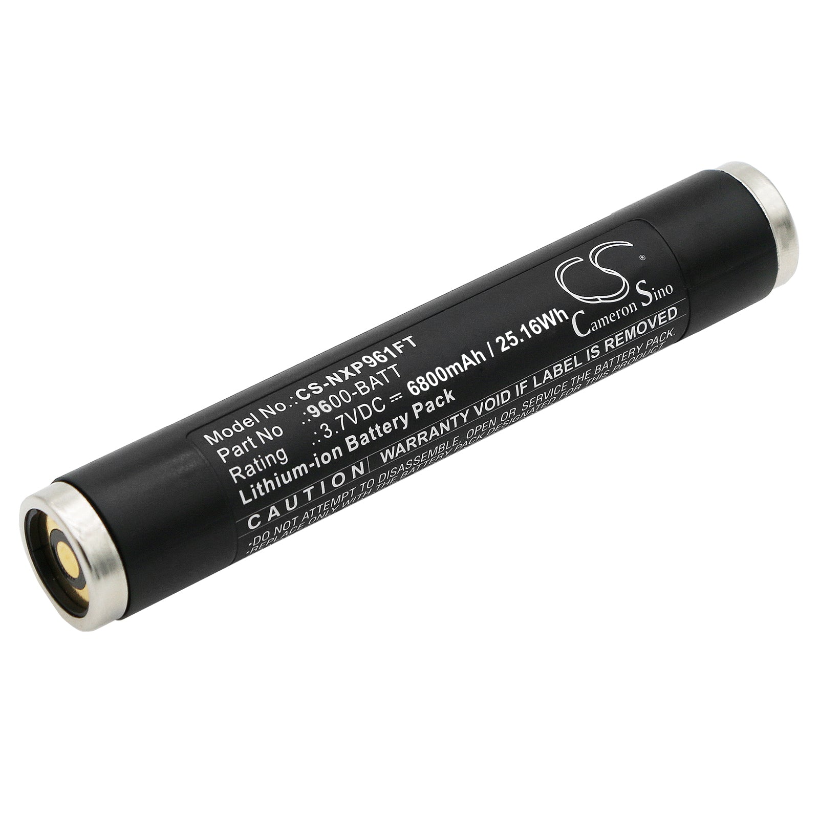 Li-ion, Flashlight Battery fits Nightstick 9500, 9600, 3.7V, 6800mAh Flashlight Cameron Sino Technology Limited