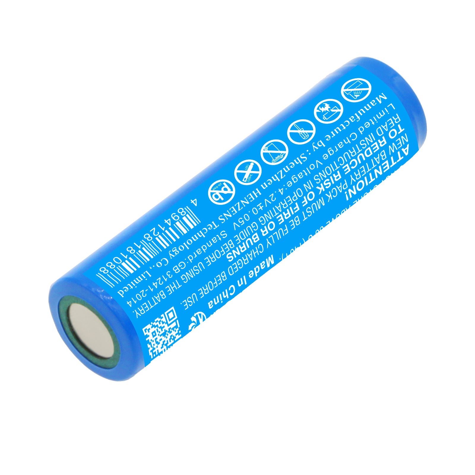 Li-ion, Flashlight Battery fits Nightstick Tac-400, Tac-450, 3.7V, 2600mAh Flashlight Cameron Sino Technology Limited