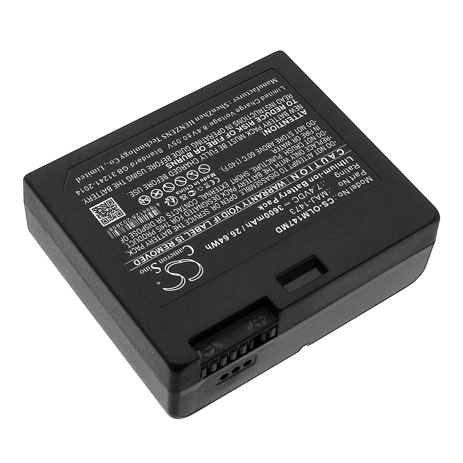 Li-ion, Medical Battery fits Olympus Endocapsule Re-1, Endocapsule Ve-1, 7.4V, 3600mAh Medical Cameron Sino Technology Limited