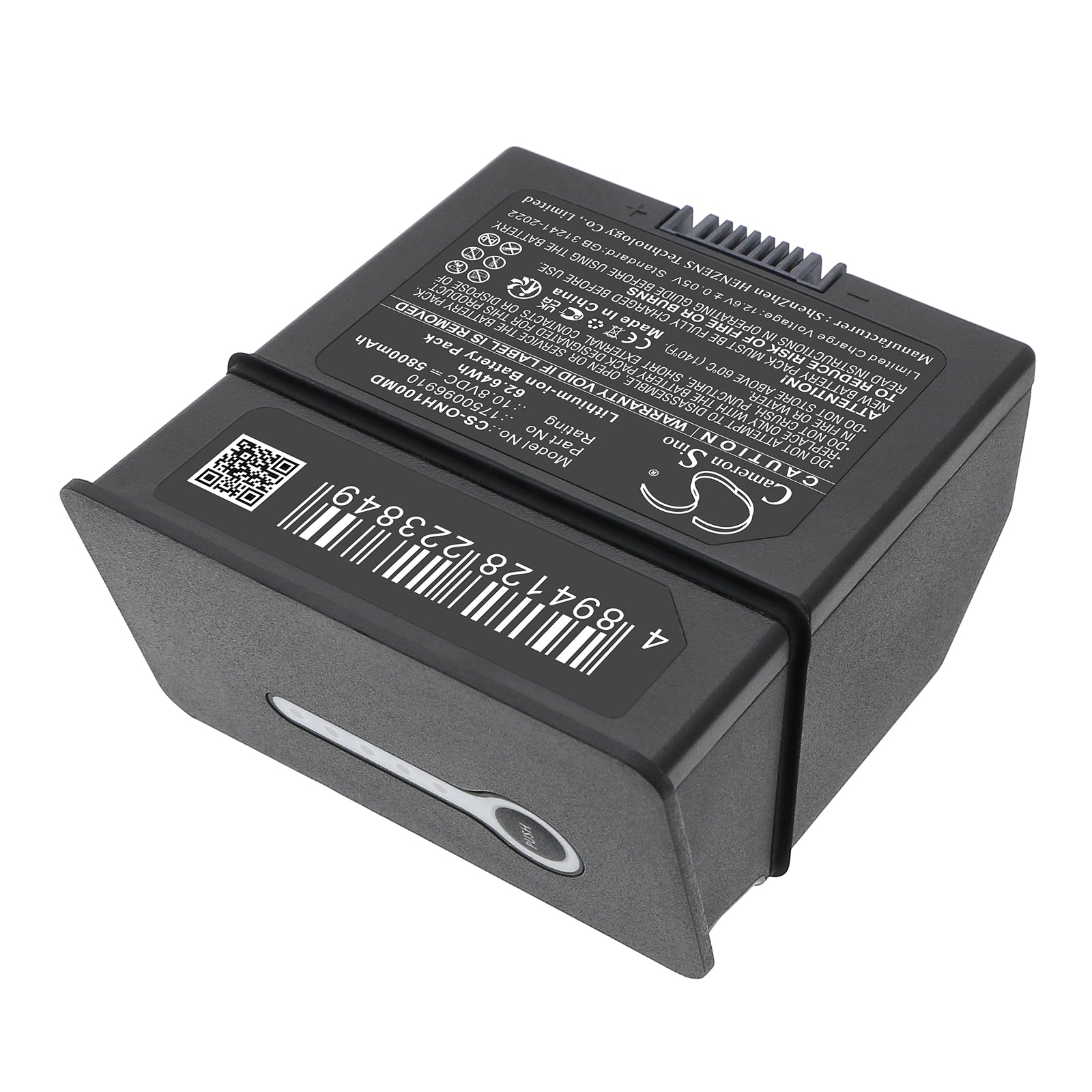 10.8V, Li-ion, 5800mAh, Battery fits Tobii Dynavox I-12, Dynavox I-15, 62.64Wh Medical Cameron Sino Technology Limited