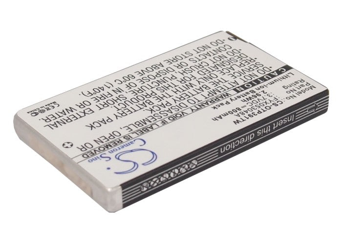 Li-ion, Two-Way Radio Battery fits Oregon Scientific Tp391, Tp393, 3.7V, 800mAh Two-Way Radio Cameron Sino Technology Limited