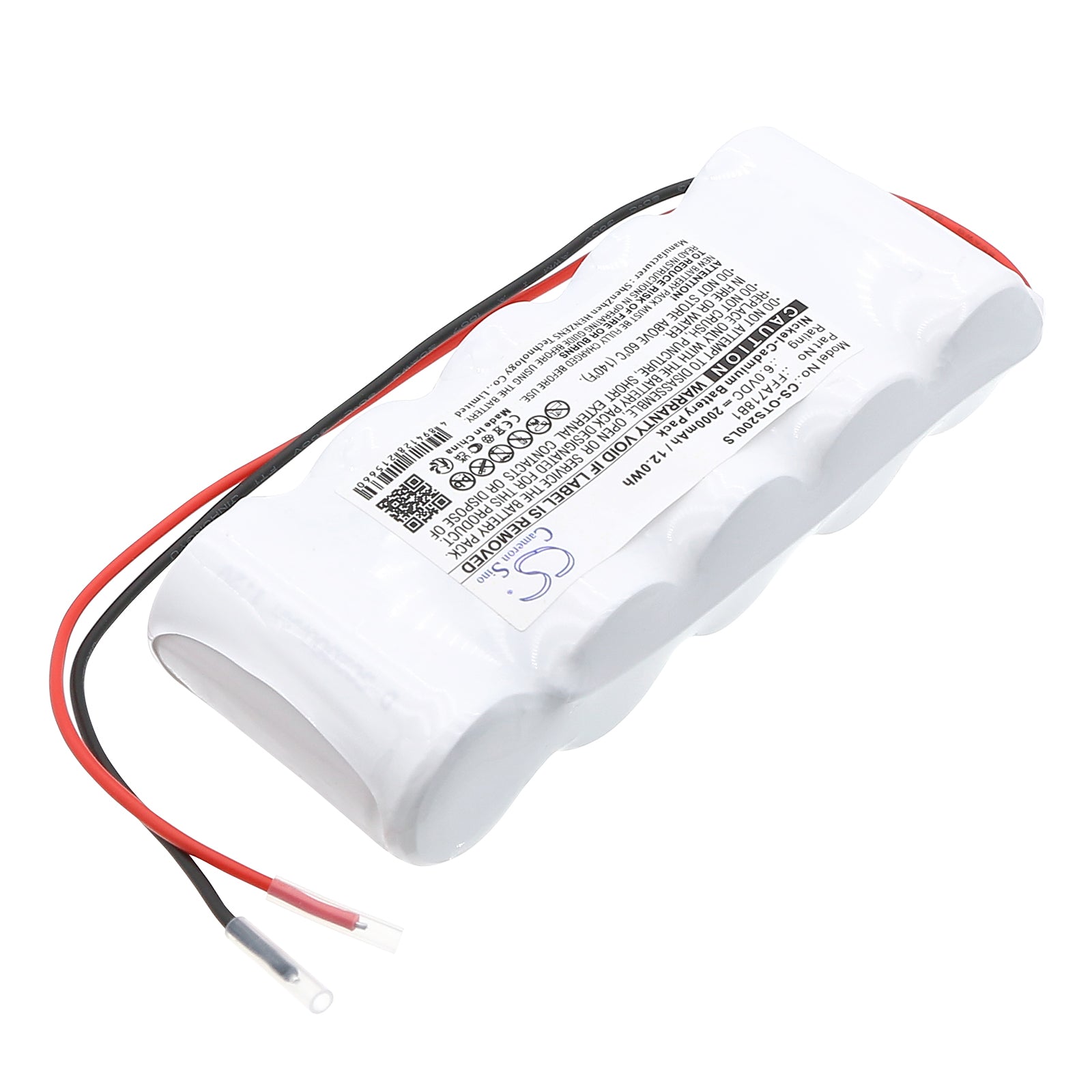 6V, Ni-CD, 2000mAh, Battery fits OTIS 2000, Emergency power supply ECU 2, 12Wh Emergency Lighting Cameron Sino Technology Limited