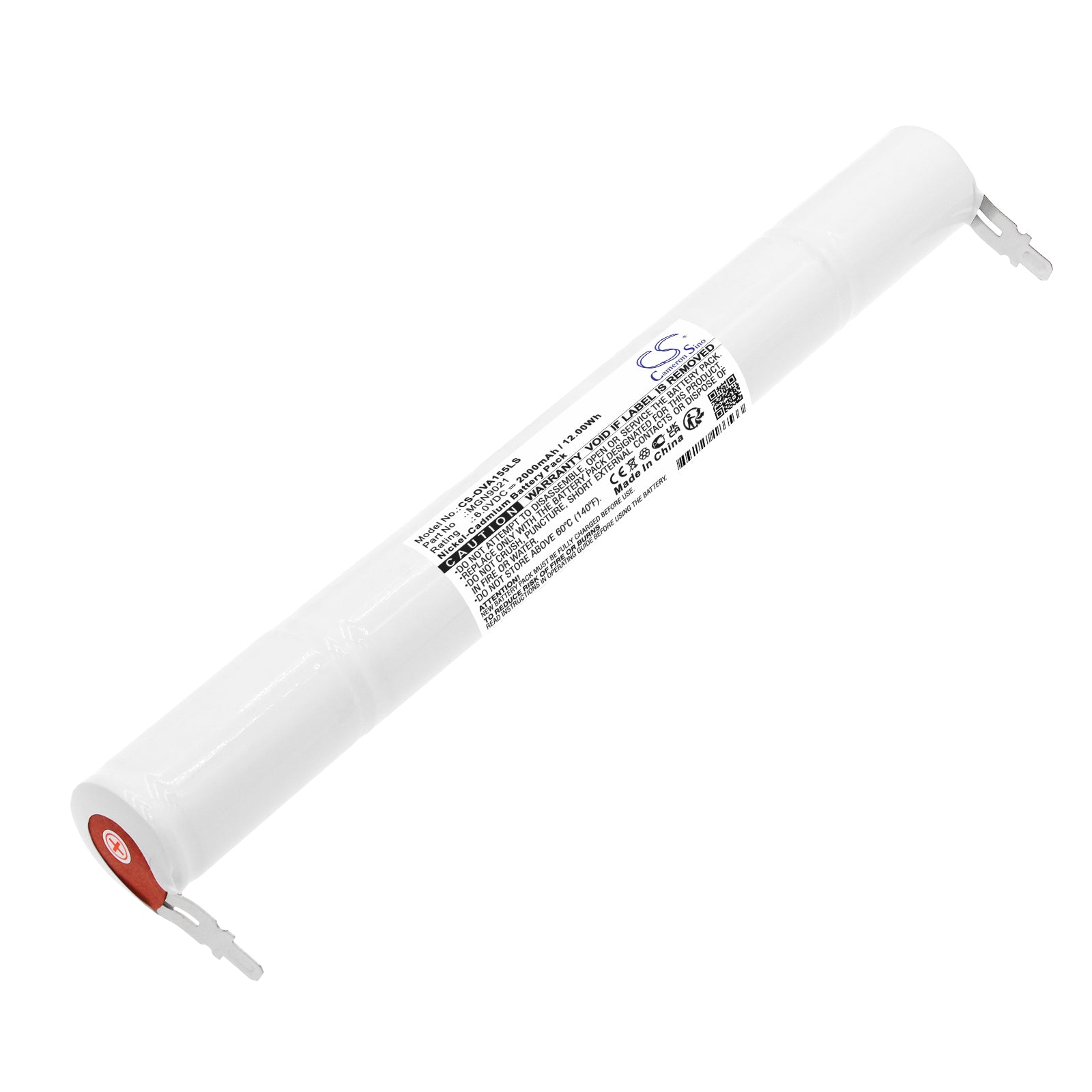 Ni-CD, Emergency Lighting Battery fits Beghelli 391848, 784157, 6.0V, 2000mAh Emergency Lighting Cameron Sino Technology Limited
