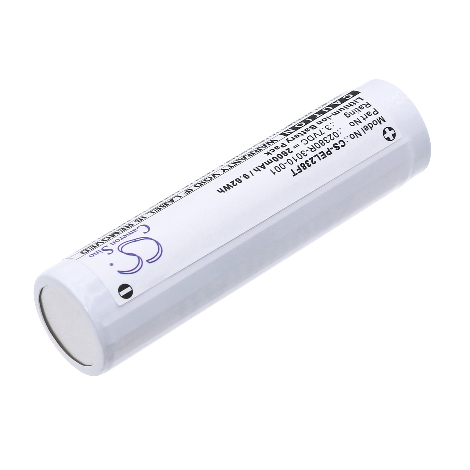 Li-ion, Flashlight Battery fits Pelican 2380r, 2780r, 3.7V, 2600mAh Flashlight Cameron Sino Technology Limited
