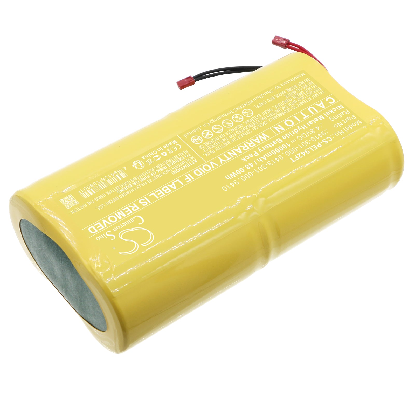 Ni-MH, Flashlight Battery fits Pelican 9410, 9419, 4.8V, 10000mAh Flashlight Cameron Sino Technology Limited