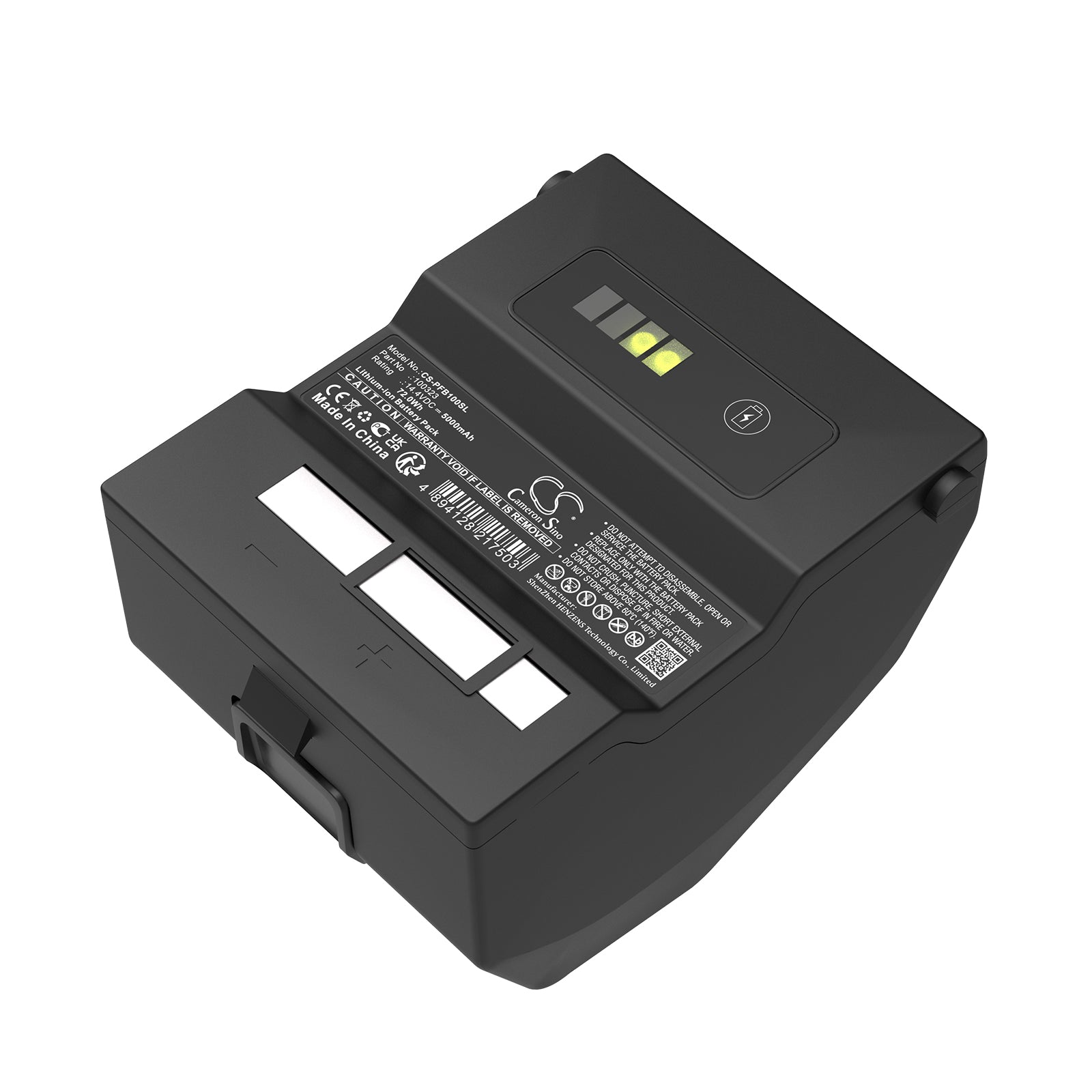 14.4V, Li-ion, 5000mAh, Battery fits Profoto B1, B1x AirTTL Flash Heads, 72Wh Strobe Lighting Cameron Sino Technology Limited
