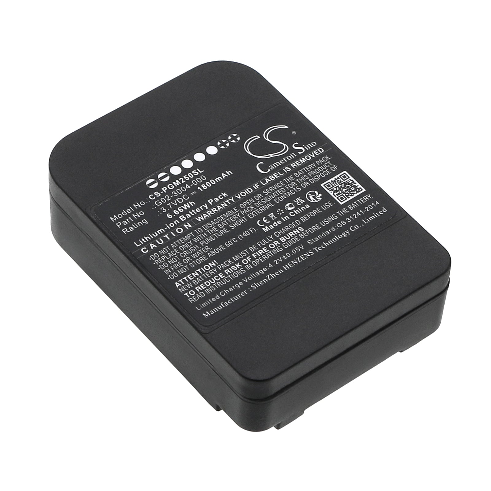Li-ion, Equipment, Survey, Test Battery fits Microrae Pgm-2500, 3.7V, 1800mAh Equipment, Survey, Test Cameron Sino Technology Limited