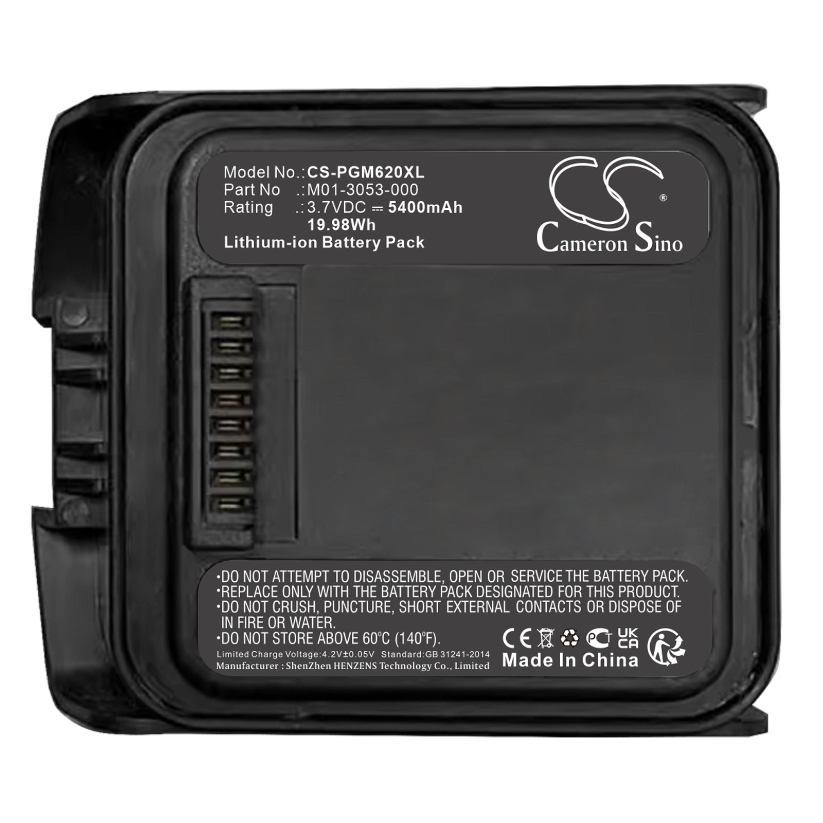 Li-ion, Equipment, Survey, Test Battery fits Rae Systems Multirae, Multirae Benzene, 3.7V, 5400mAh Equipment, Survey, Test Cameron Sino Technology Limited