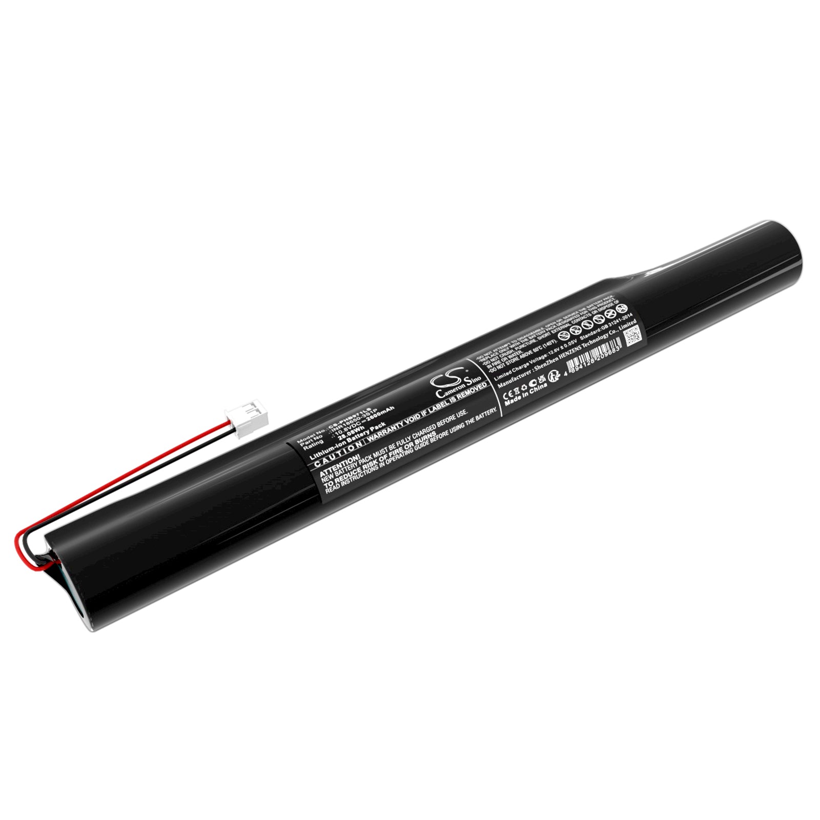 Li-ion, Emergency Lighting Battery fits Philips Bodine 442240938971, 10.8V, 2600mAh Emergency Lighting Cameron Sino Technology Limited