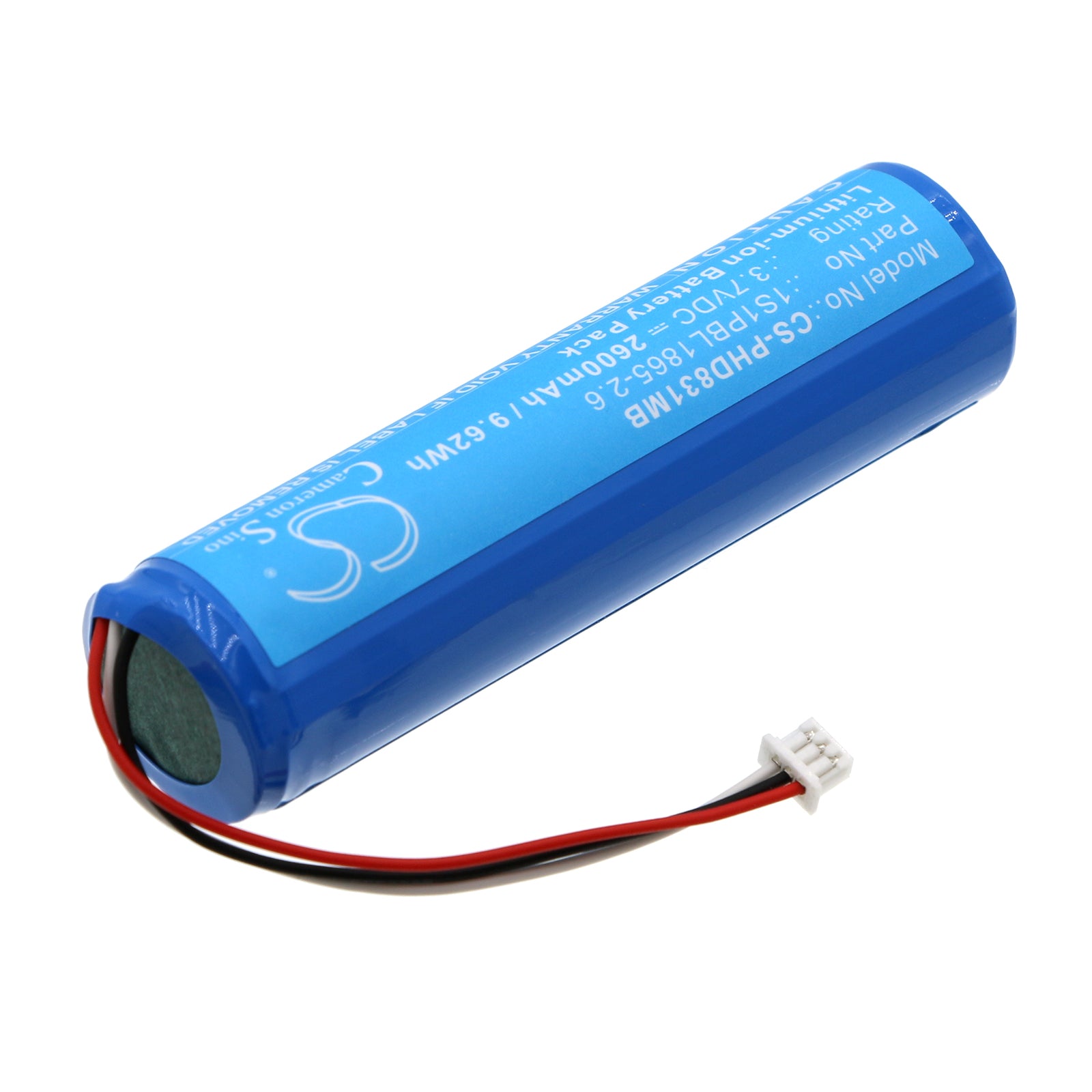 Li-ion, BabyPhone Battery fits Philips Avent Scd831, Avent Scd831/26, 3.7V, 2600mAh BabyPhone Cameron Sino Technology Limited