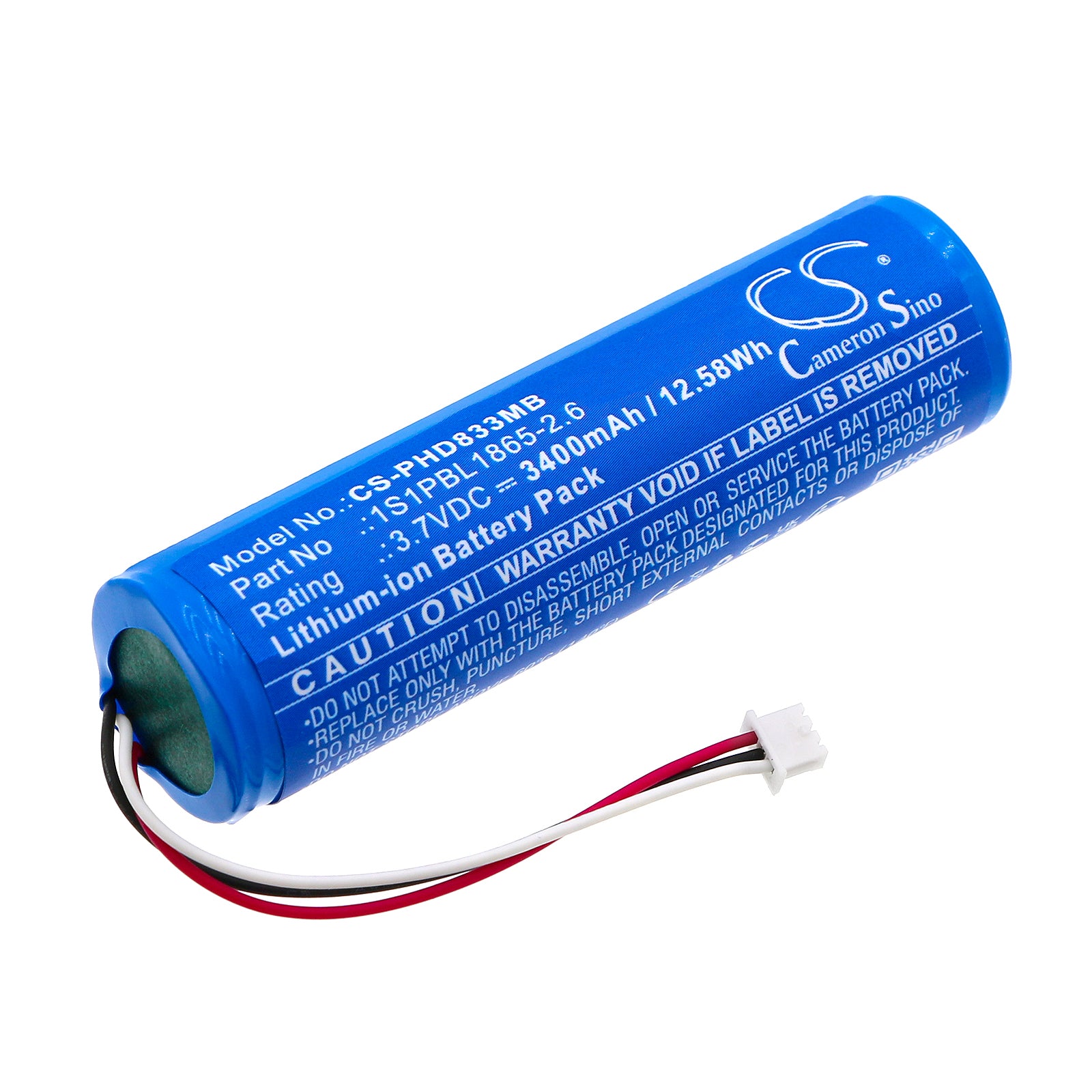 Li-ion, BabyPhone Battery fits Philips Avent Scd831, Avent Scd831/26, 3.7V, 3400mAh BabyPhone Cameron Sino Technology Limited
