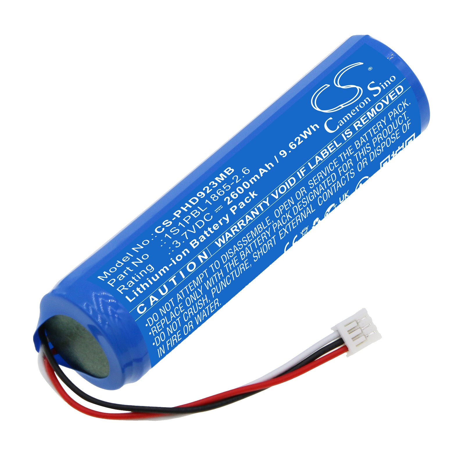 Li-ion, BabyPhone Battery fits Philips Avent Scd923, Avent Scd923p, 3.7V, 2600mAh BabyPhone Cameron Sino Technology Limited