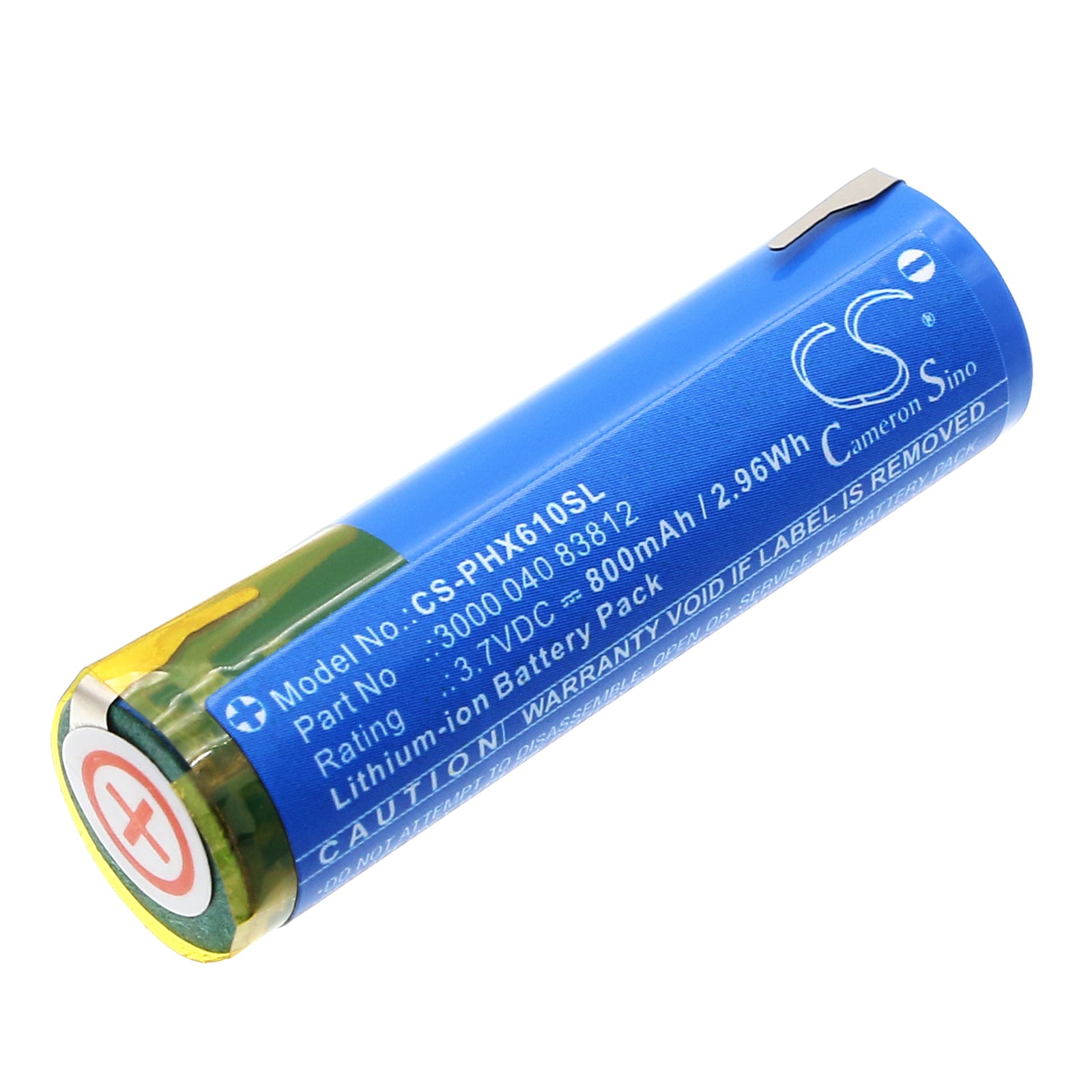 3.7V, Li-ion, 800mAh, Battery fits Oral-B 10000, 3765, 2.96Wh Shaver Cameron Sino Technology Limited