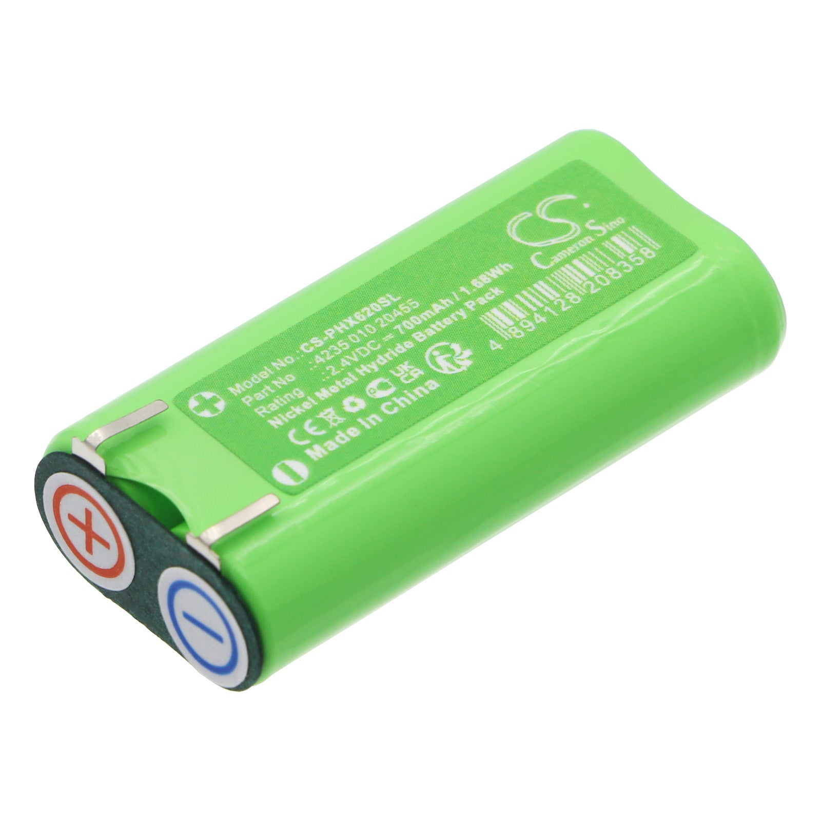 Ni-MH, Toothbrush Battery fits Remington , Philips 150923, 2.4V, 700mAh Toothbrush Cameron Sino Technology Limited