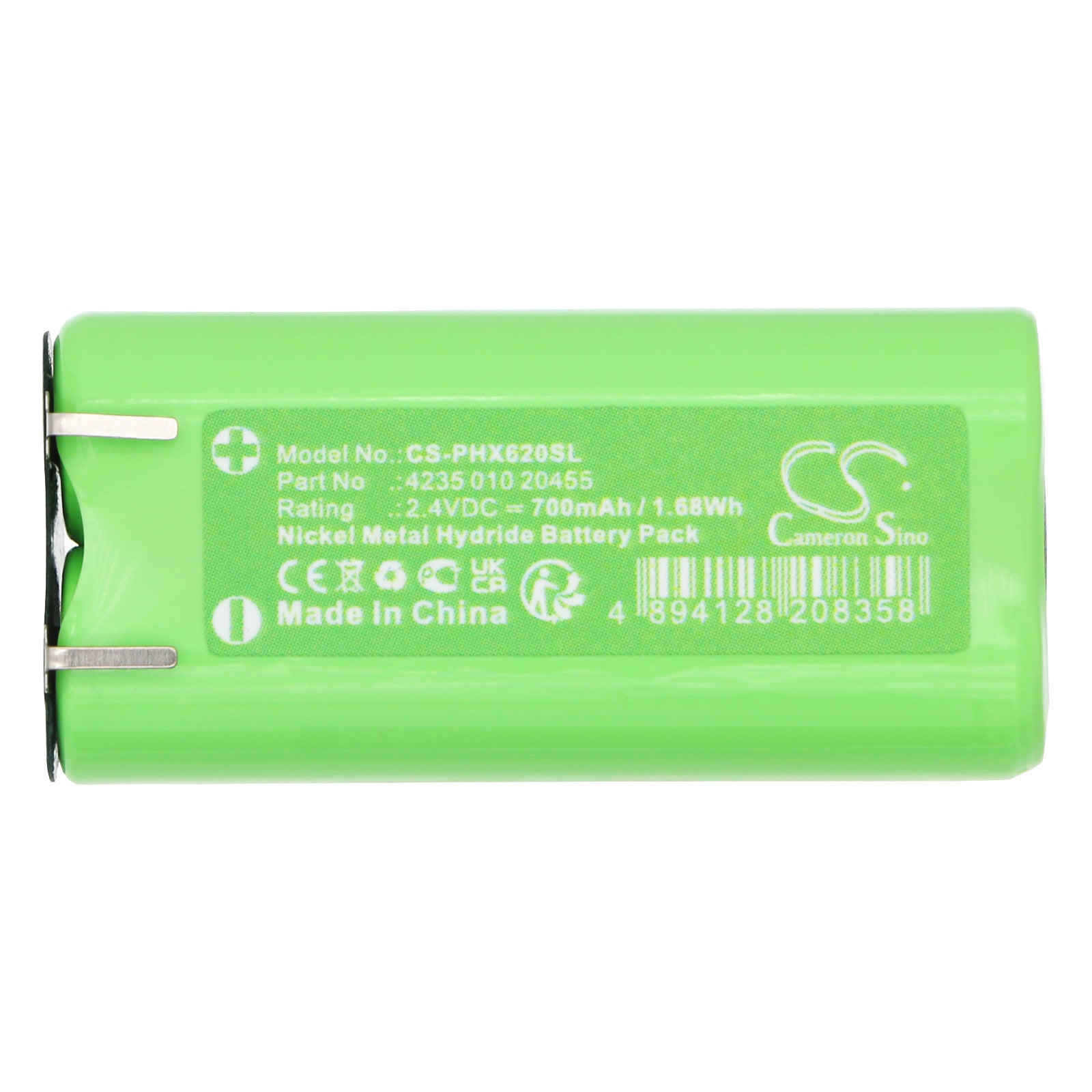 Ni-MH, Toothbrush Battery fits Remington , Philips 150923, 2.4V, 700mAh Toothbrush Cameron Sino Technology Limited