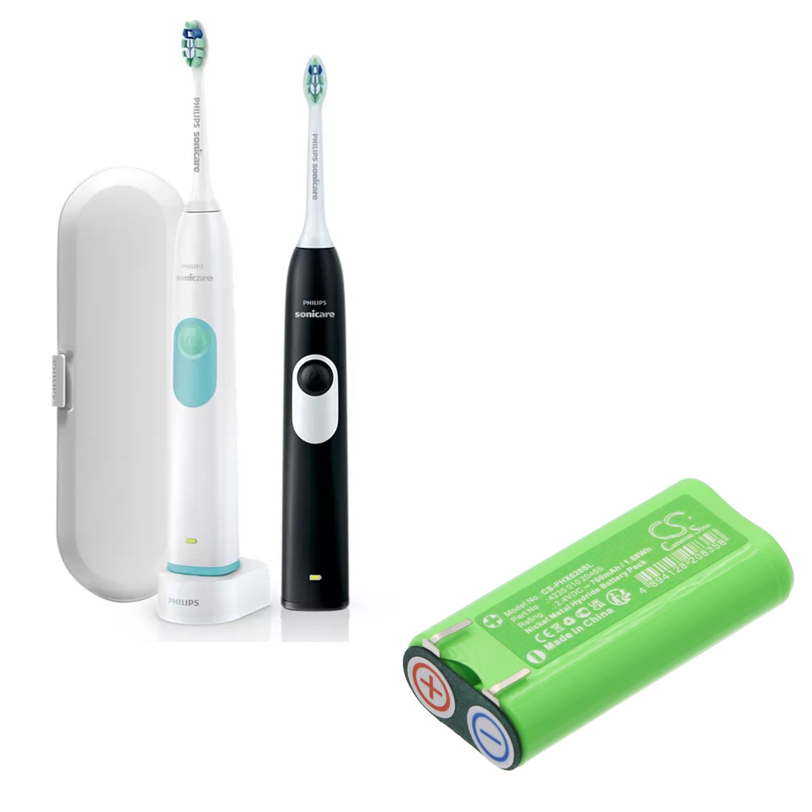 Ni-MH, Toothbrush Battery fits Remington , Philips 150923, 2.4V, 700mAh Toothbrush Cameron Sino Technology Limited
