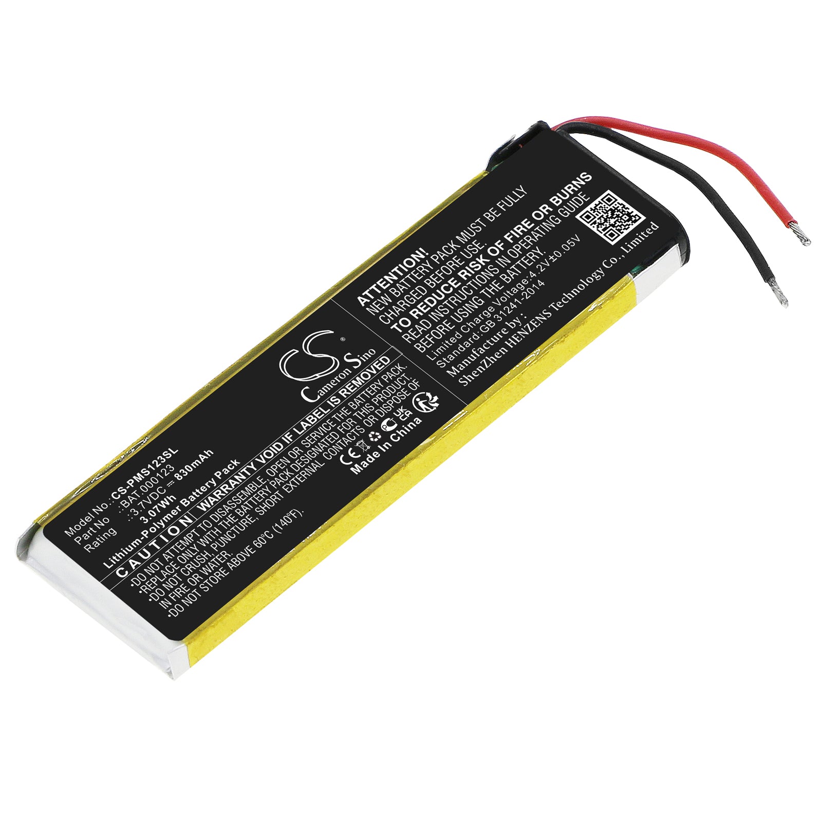 Li-Polymer, E-cigarette Battery fits Philip Morris Iqos 3.0 Multi, 3.7V, 830mAh E-cigarette Cameron Sino Technology Limited