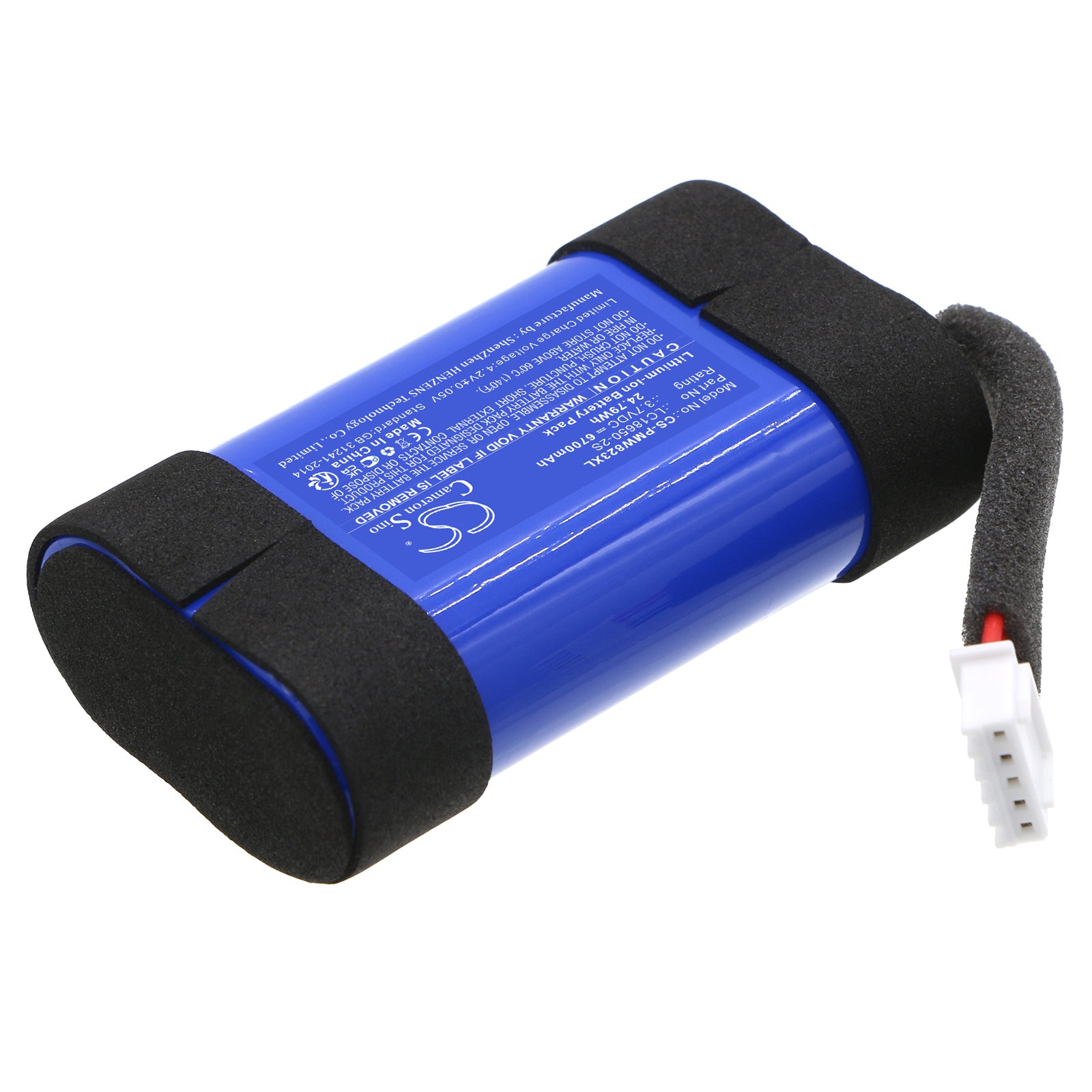 Li-ion, DAB Digital Battery fits Pure 82300506, Woodland, 3.7V, 6700mAh DAB Digital Cameron Sino Technology Limited