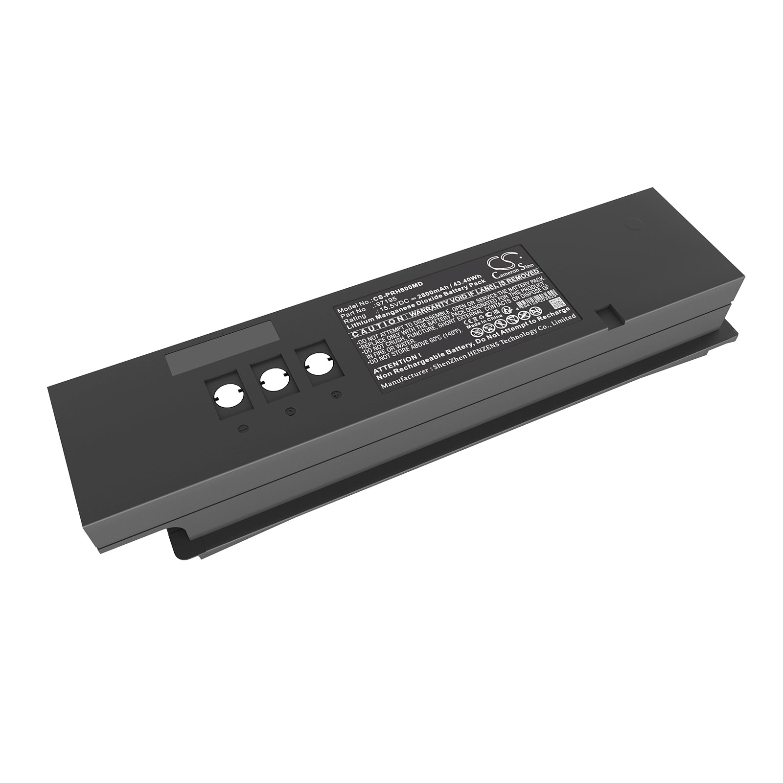 Li-MnO2, Medical Battery fits Primedic Aed-m, Defimon Xd3, 15.5V, 2800mAh Medical Cameron Sino Technology Limited