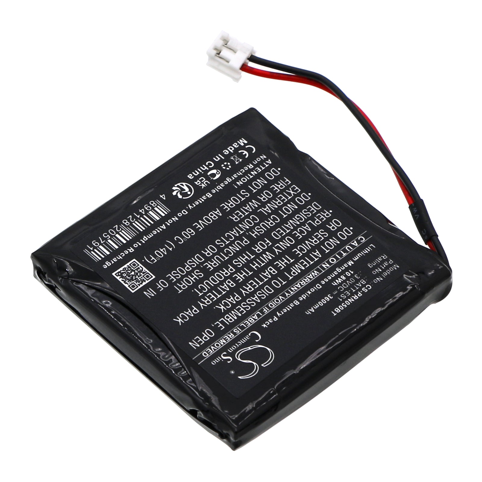 Li-MnO2, Alarm System Battery fits Hikvision Ds-pd2-t10p-weh/ds-pd2-t12p-we, Pyronix Deltabell, 3.0V, 3600mAh Alarm System Cameron Sino Technology Limited