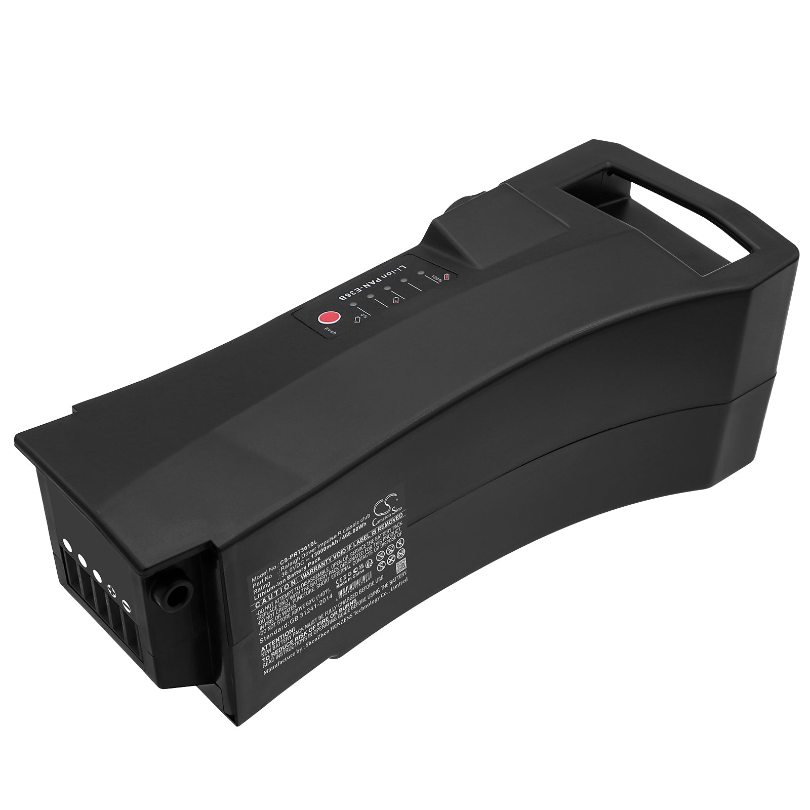 Li-ion, Electric eBike Battery fits Panasonic 360, 36v Impulse Pedelec, 36.0V, 13000mAh Electric eBike Cameron Sino Technology Limited