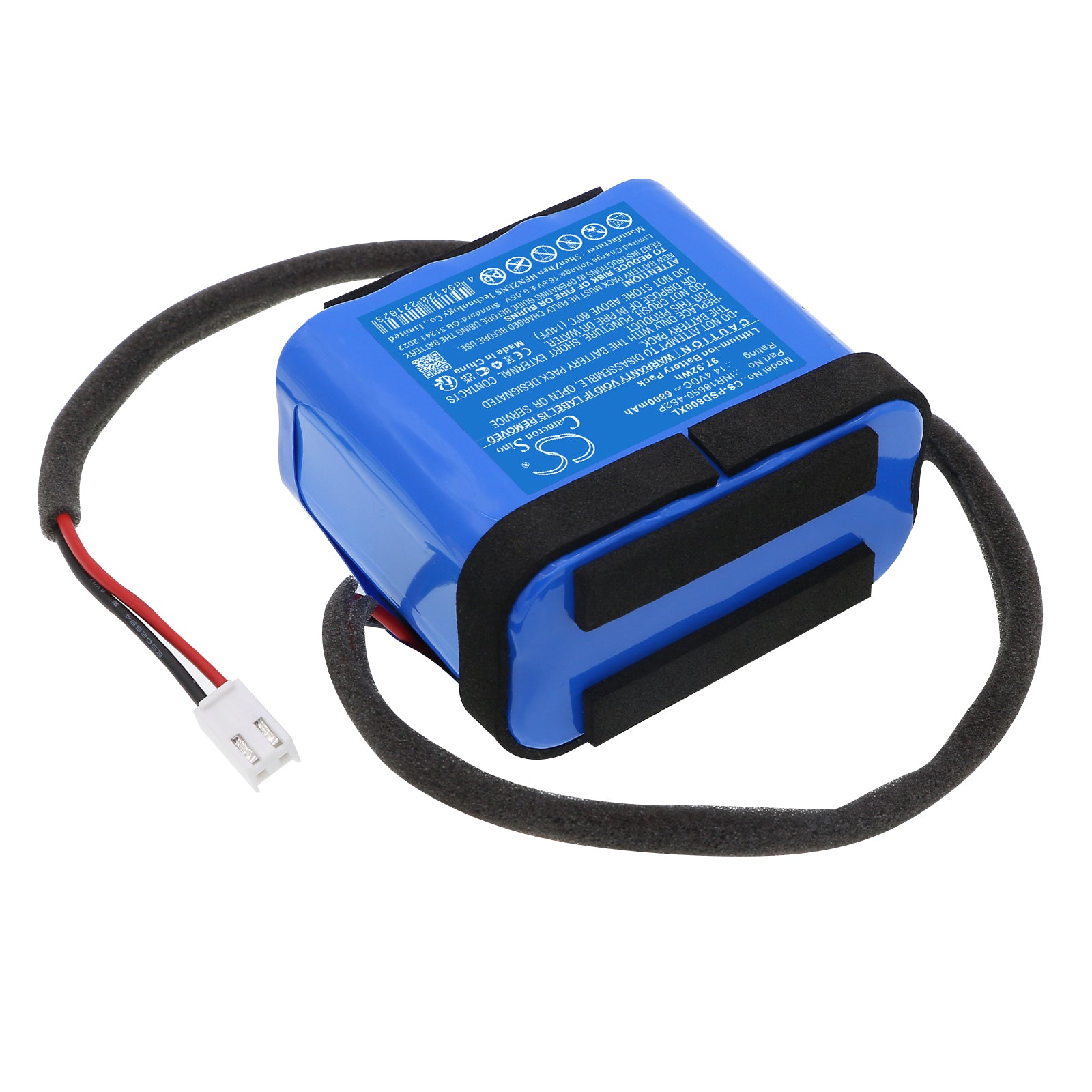 14.4V, Li-ion, 6800mAh, Battery fits Philips SD80, SD80 Outdoor speaker, 97.92Wh Speaker Cameron Sino Technology Limited
