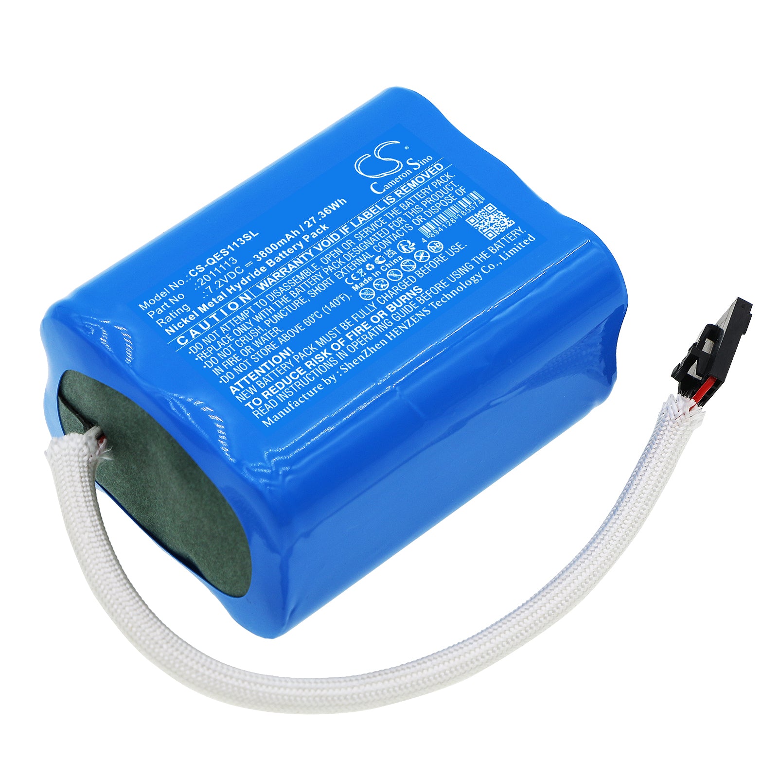 Ni-MH, Equipment, Survey, Test Battery fits Qed Environmental Systems, 7.2V, 3800mAh Equipment, Survey, Test Cameron Sino Technology Limited