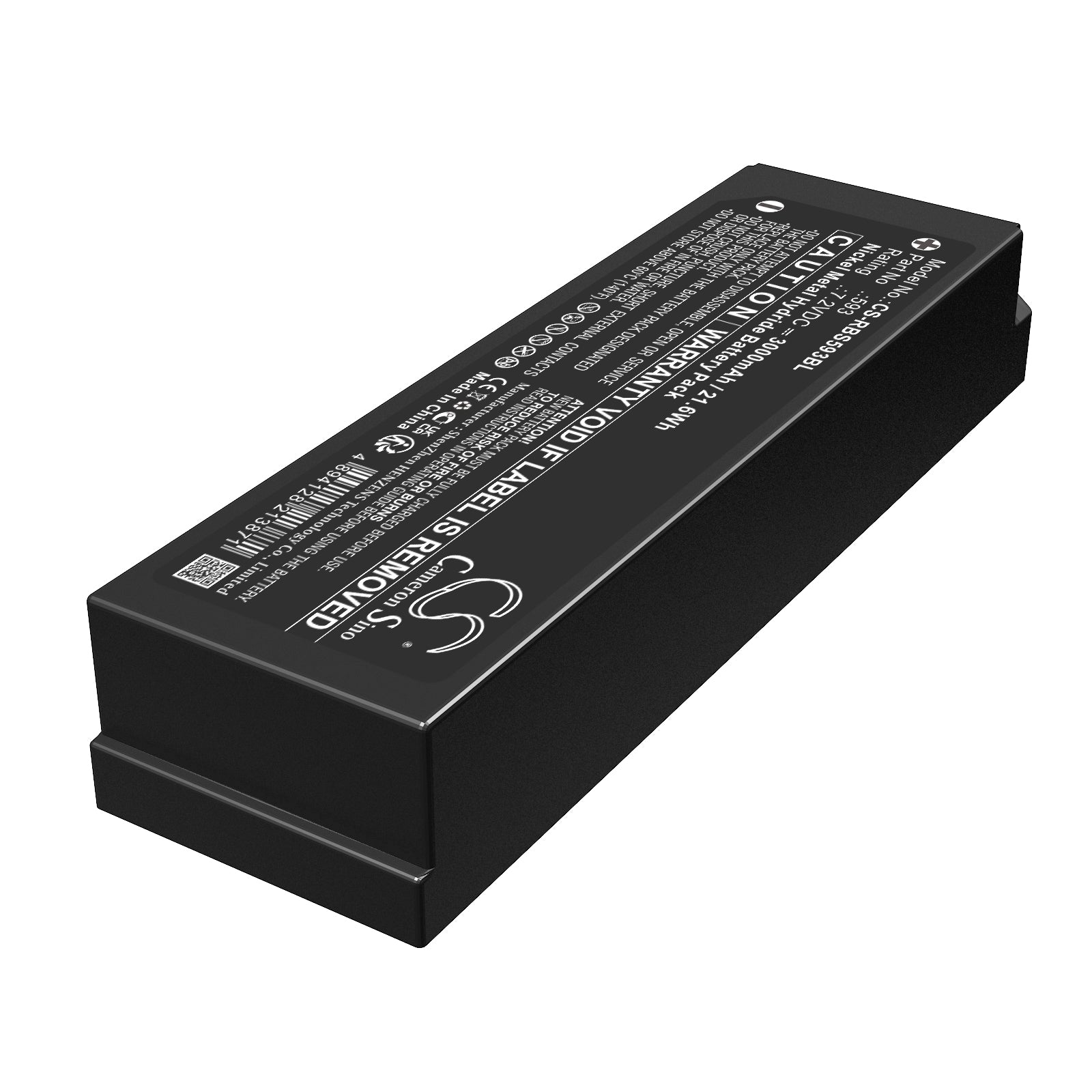 7.2V, Ni-MH, 3000mAh, Battery fits Scanreco 590, 592, 21.6Wh Crane Remote Control Cameron Sino Technology Limited