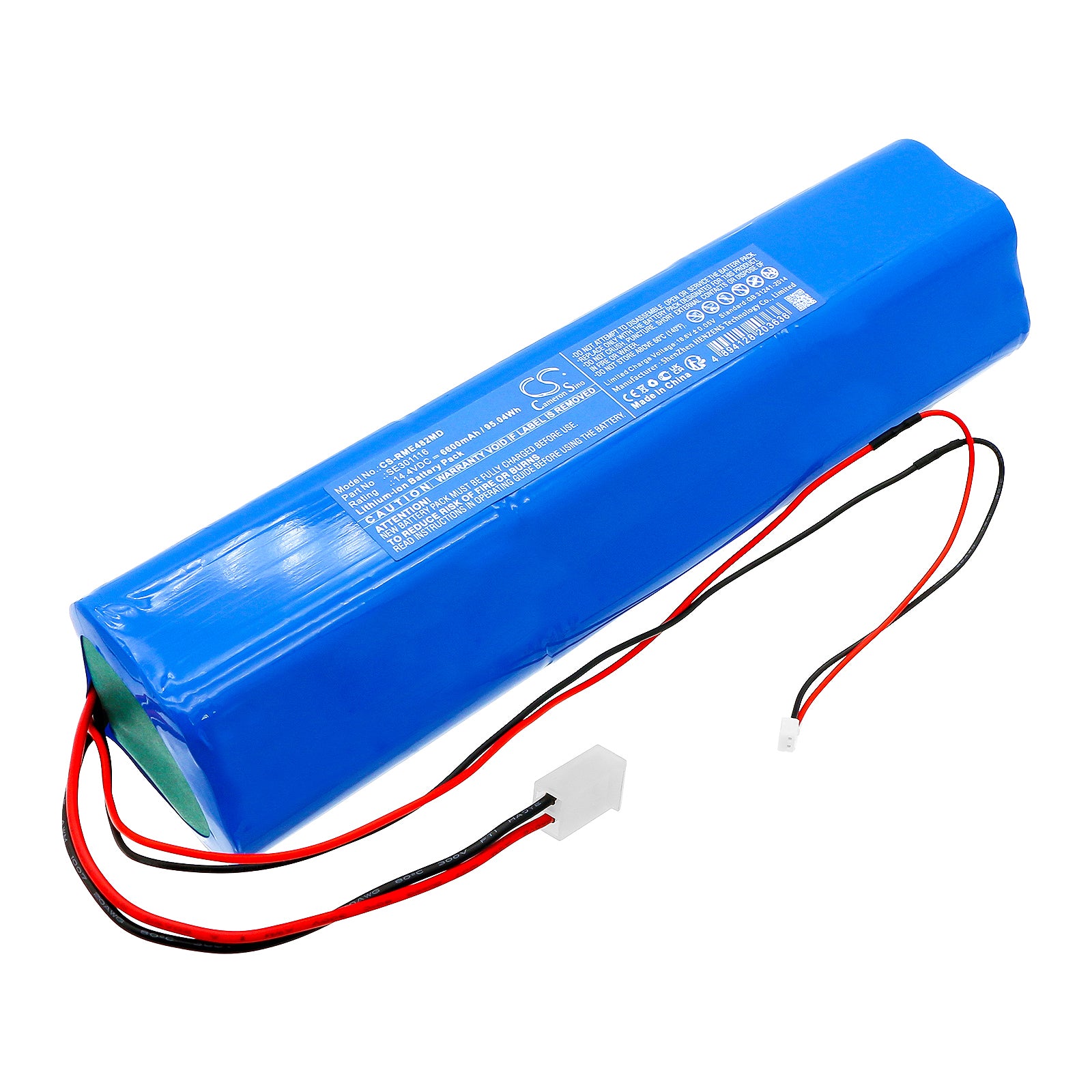Li-ion, Medical Battery fits Resmed Elisee 150, Respirador Saime, 14.4V, 6600mAh Medical Cameron Sino Technology Limited