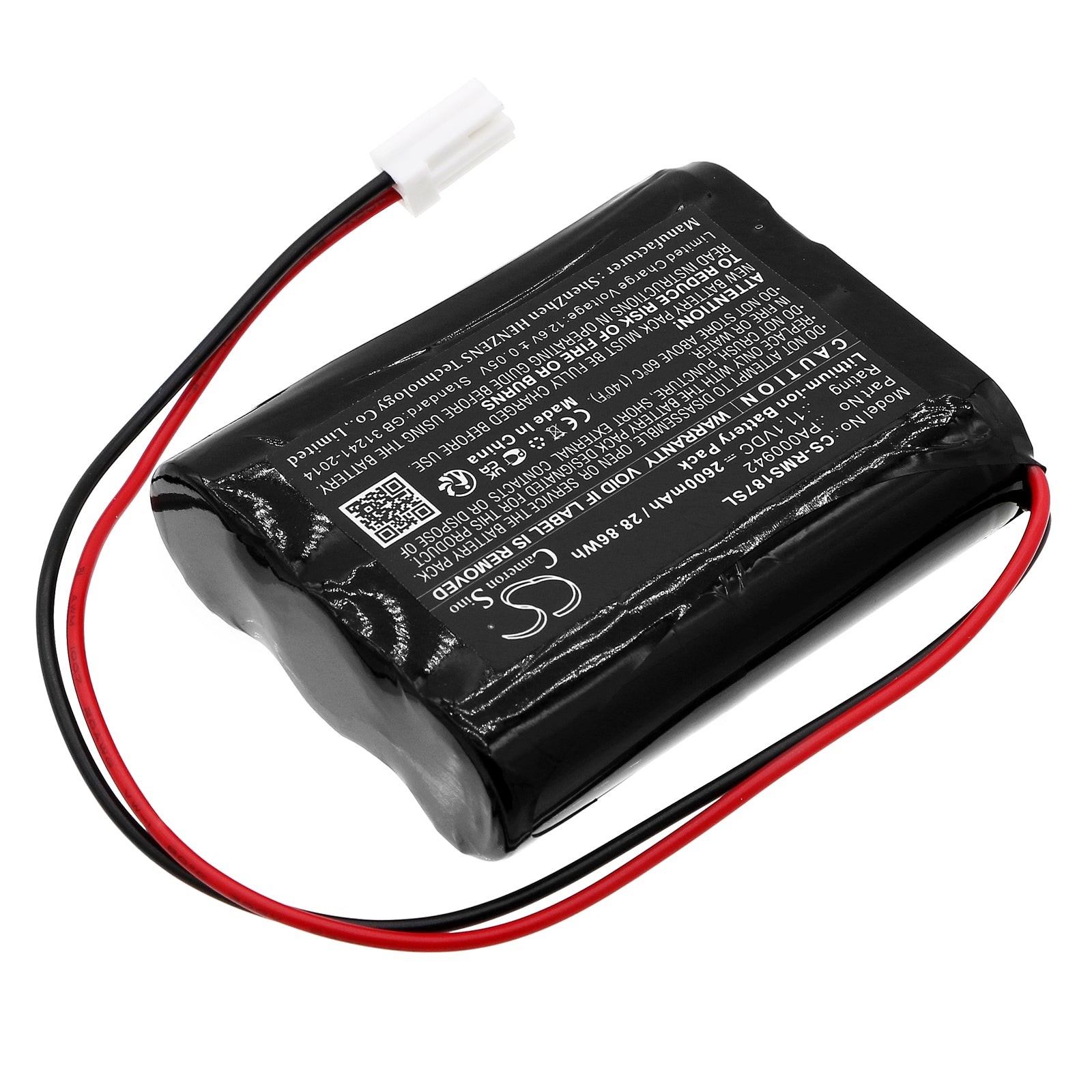 Li-ion, Smart Home Battery fits Heim Und Haus 18797, Gec 12-w37, 11.1V, 2600mAh Smart Home Cameron Sino Technology Limited