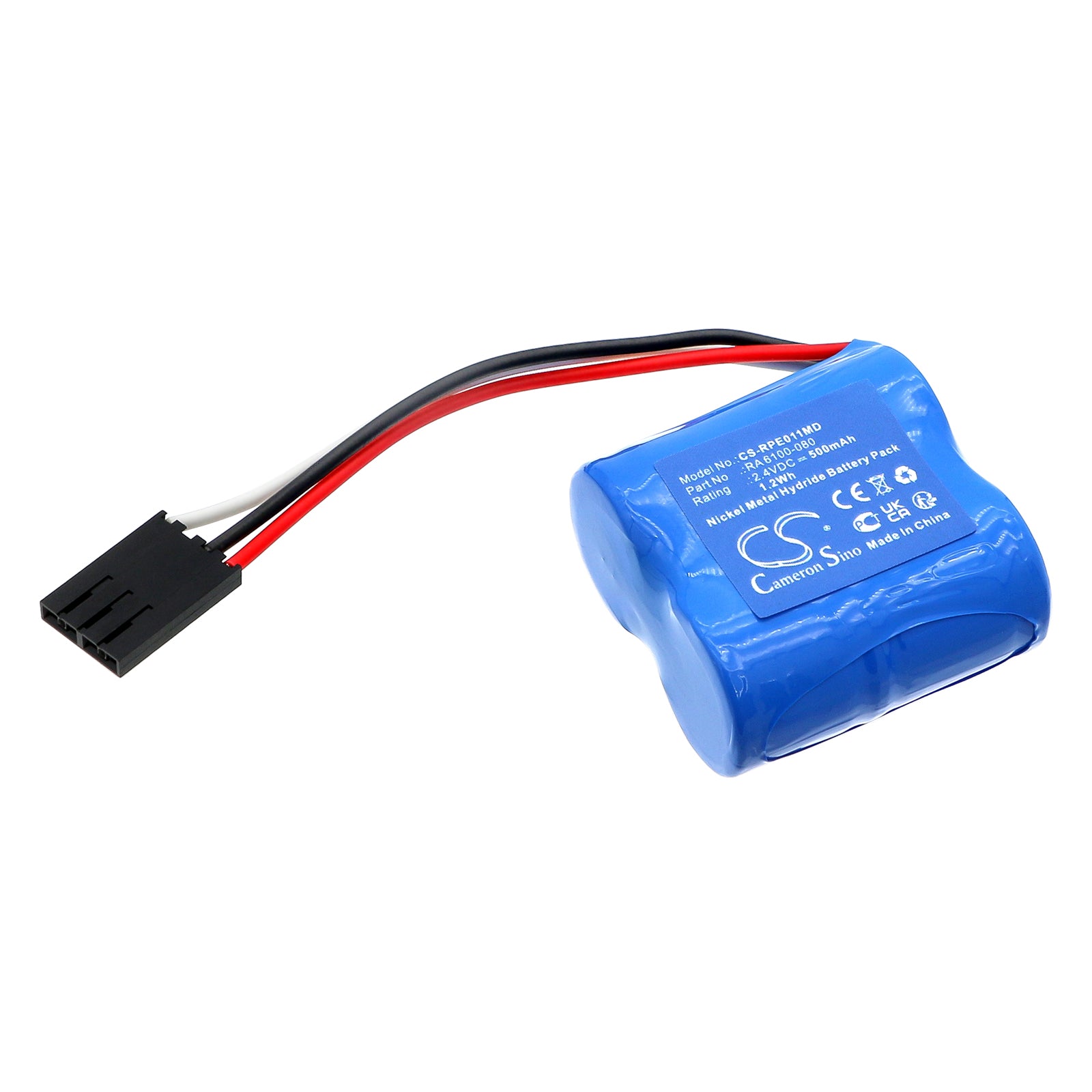 Ni-MH, Medical Battery fits Rainin Edp Plus, Edp1, 2.4V, 500mAh Medical Cameron Sino Technology Limited