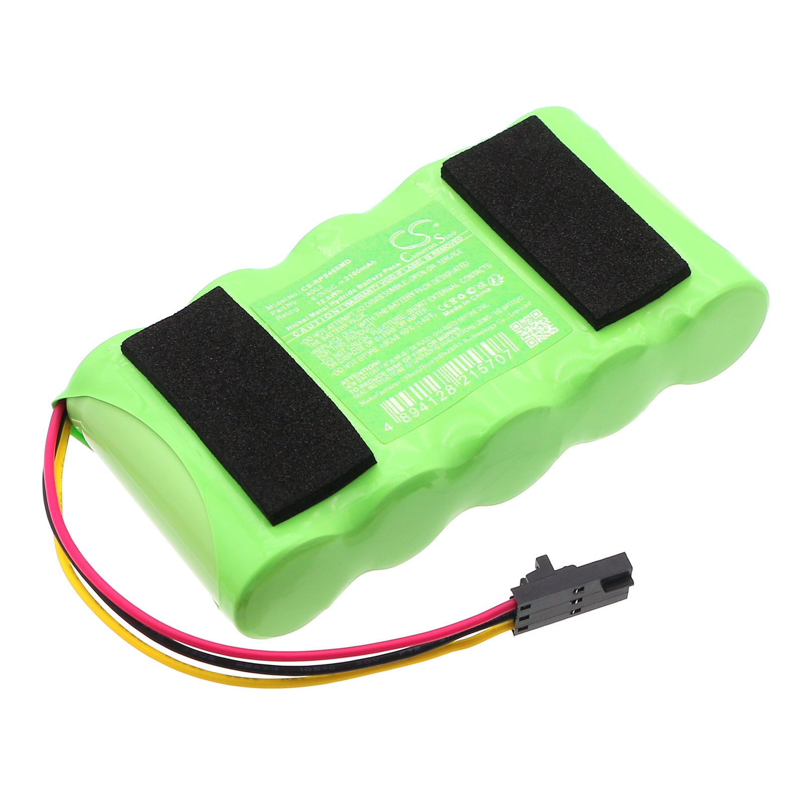 6V, Ni-MH, 2100mAh, Battery fits Respironics 4003, Smart Monitor 2, 12.6Wh Medical Cameron Sino Technology Limited