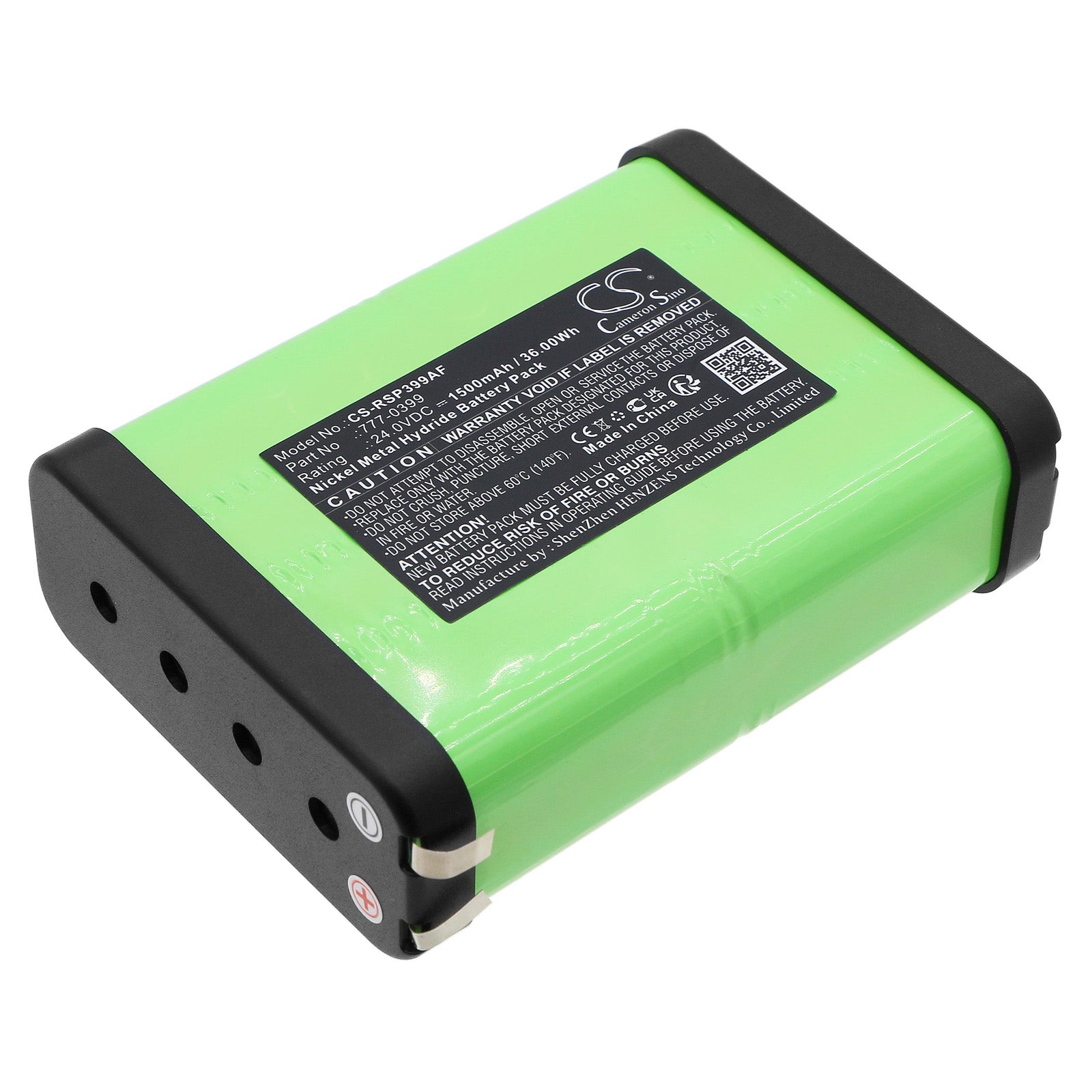 Ni-MH, Automatic Doors Battery fits Rs Pro 777-0399, 24.0V, 1500mAh Automatic Doors Cameron Sino Technology Limited
