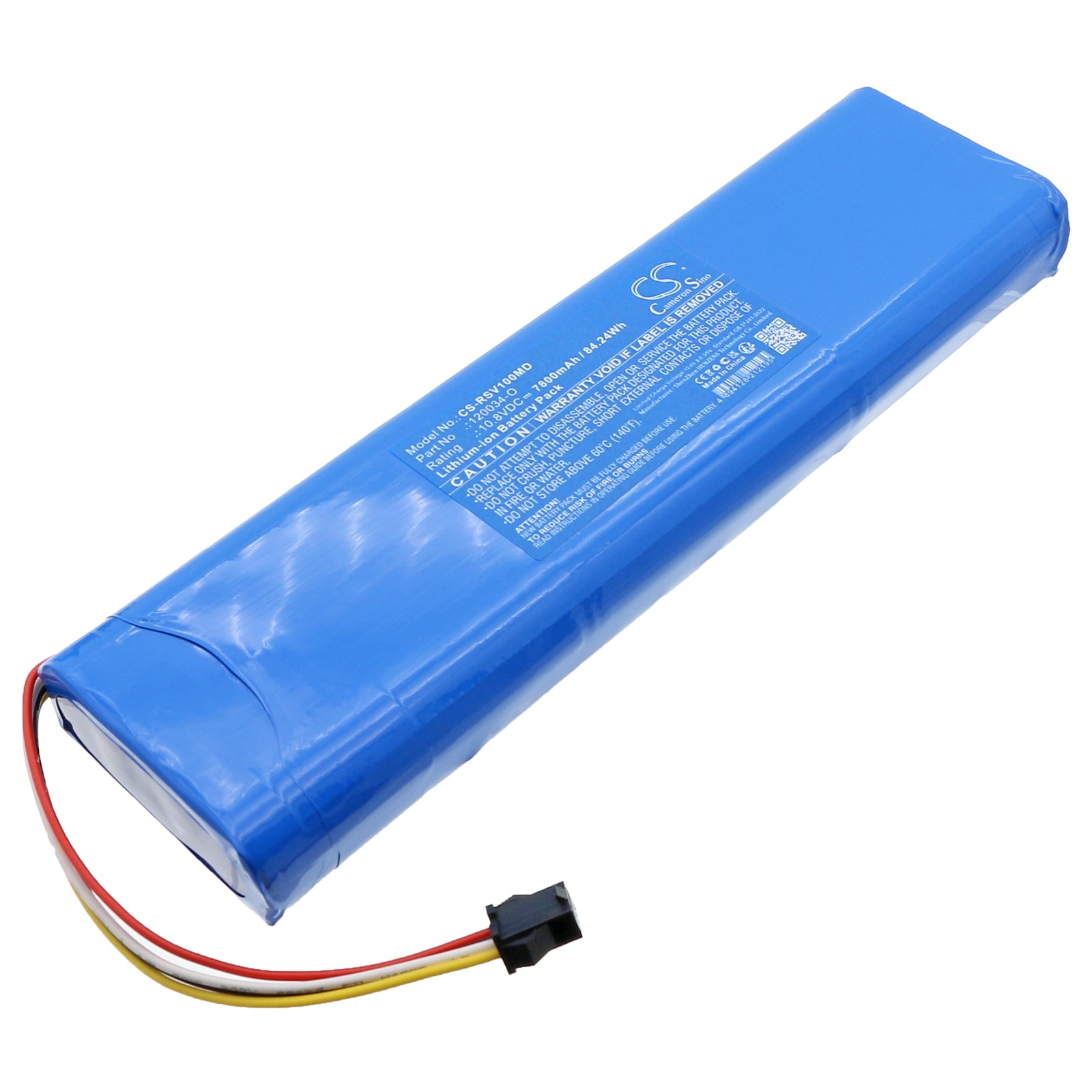 10.8V, Li-ion, 7800mAh, Battery fits Riester 13322, ri-accu monitor RVS-100, 84.24Wh Medical Cameron Sino Technology Limited