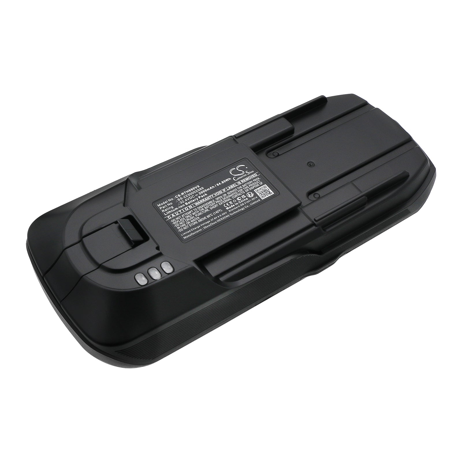 Li-ion, Vacuum Battery fits Rowenta Rh9958, Rh9958wo, 32.4V, 2000mAh Vacuum Cameron Sino Technology Limited