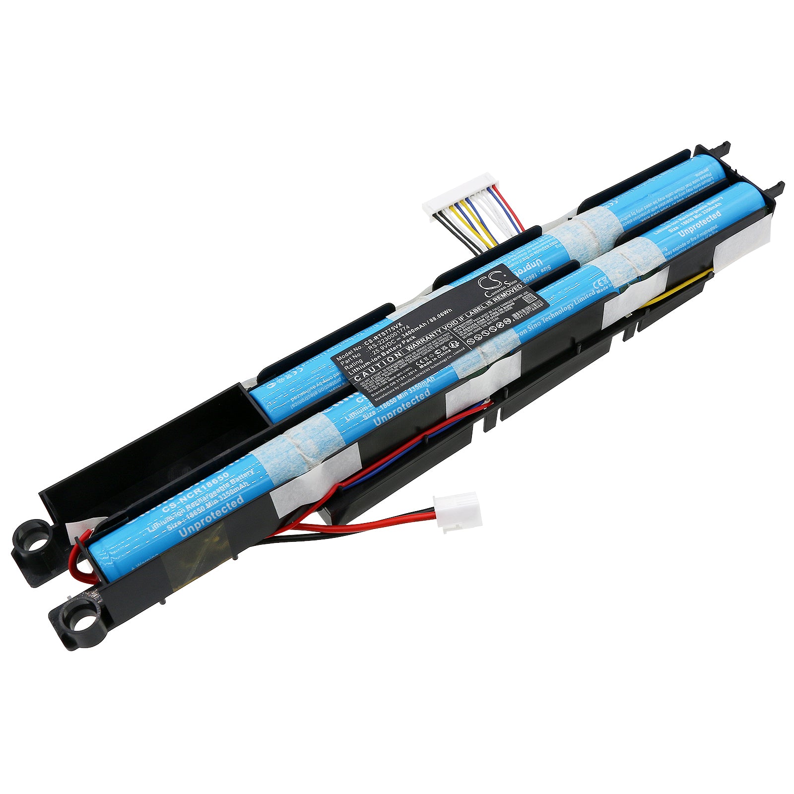 Li-ion, Vacuum Battery fits Tefal Ty9152, Ty9152wo / 2d1, 25.9V, 3400mAh Vacuum Cameron Sino Technology Limited