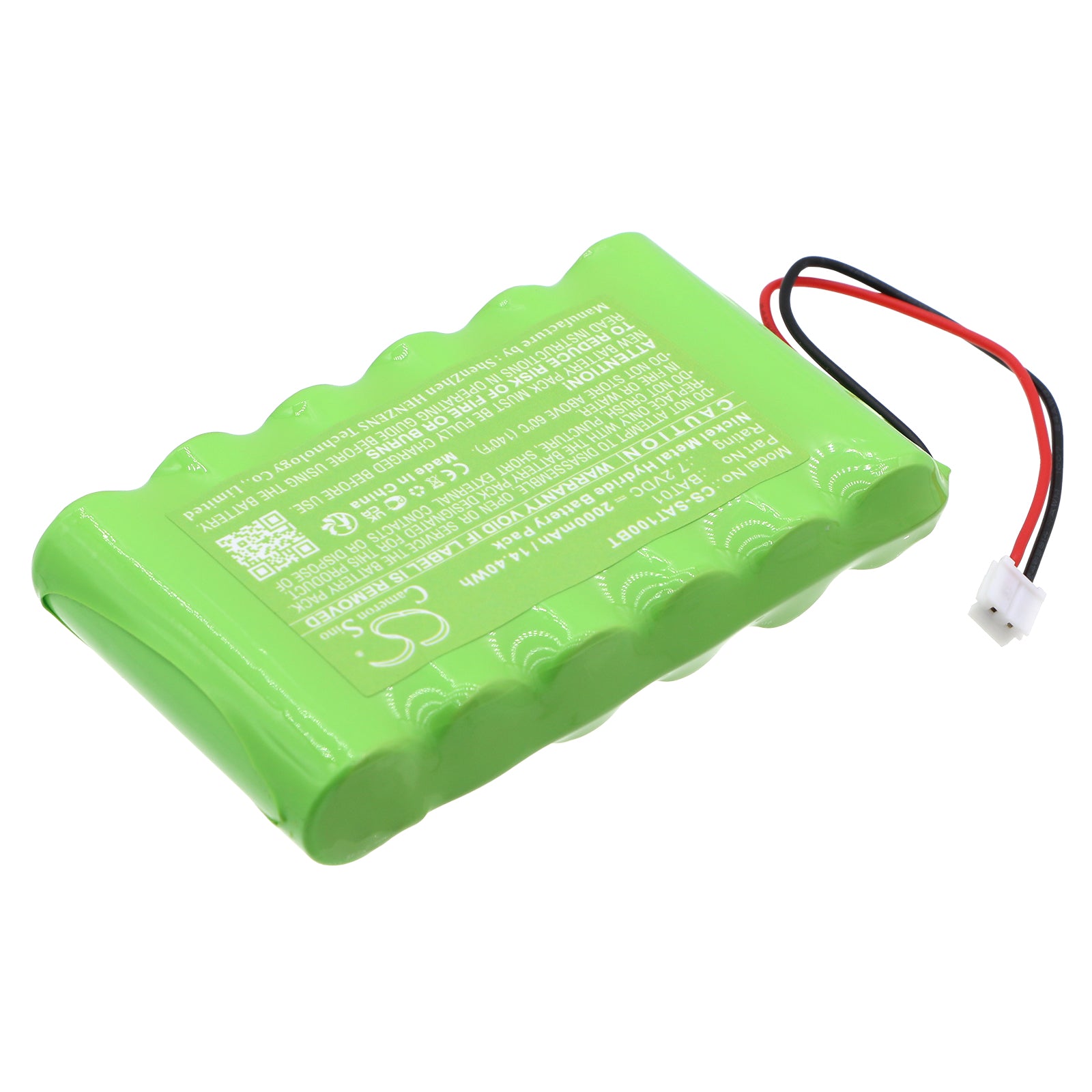 Ni-MH, Alarm System Battery fits Scantronic I-on Compact, 7.2V, 2000mAh Alarm System Cameron Sino Technology Limited