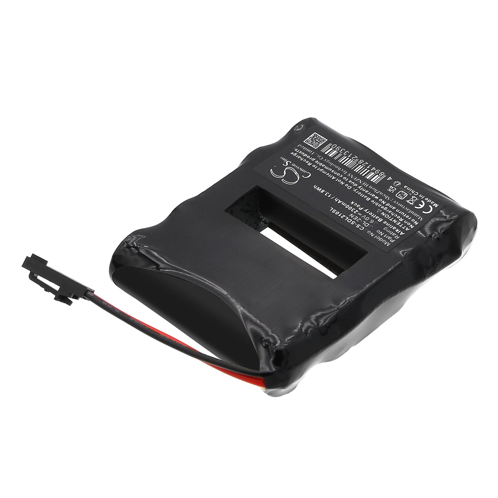 6V, Alkaline, 2300mAh, Battery fits Saflok 54490, 884955, 13.8Wh Door Lock Cameron Sino Technology Limited