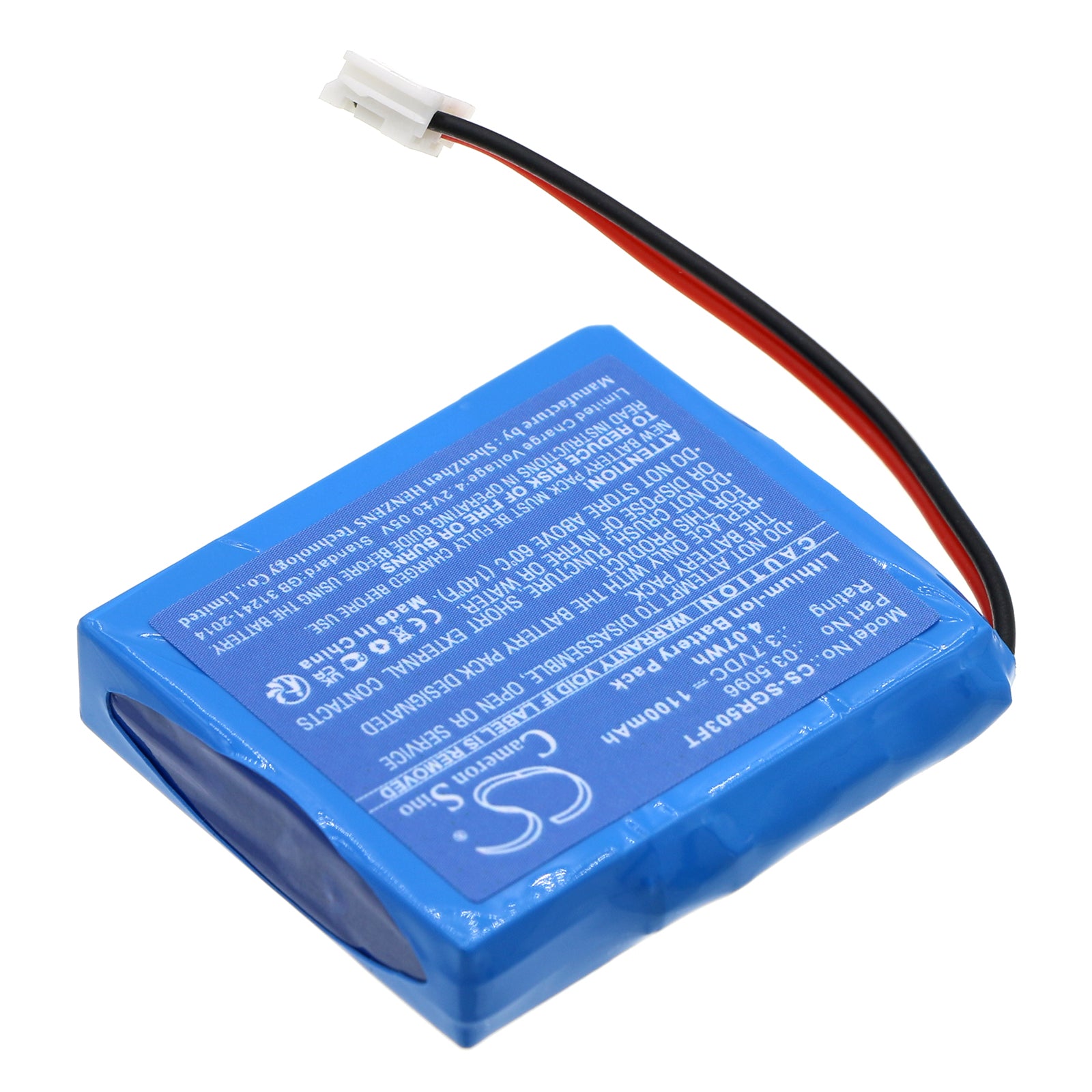 Li-ion, Flashlight Battery fits Scangrip Miniform 03.5036, 3.7V, 1100mAh Flashlight Cameron Sino Technology Limited