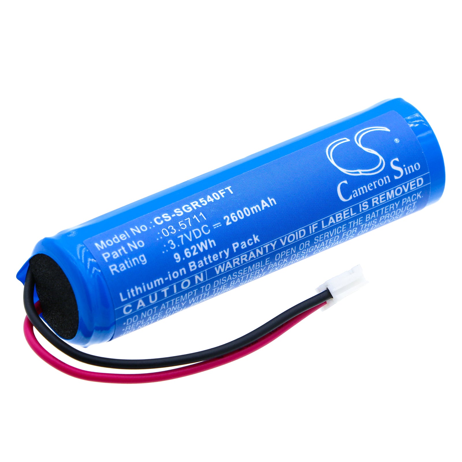 Li-ion, Flashlight Battery fits Scangrip 03.5070, 3.54, 3.7V, 2600mAh Flashlight Cameron Sino Technology Limited