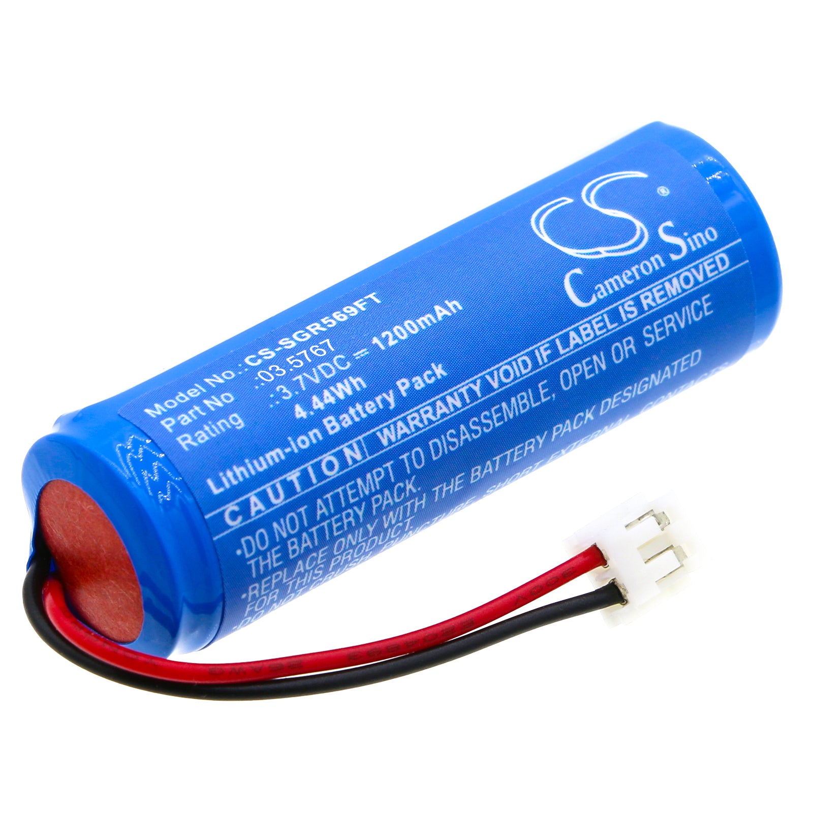 Li-ion, Flashlight Battery fits Scangrip 03.5692, Mini Mag Pro Cob Led, 3.7V, 1200mAh Flashlight Cameron Sino Technology Limited