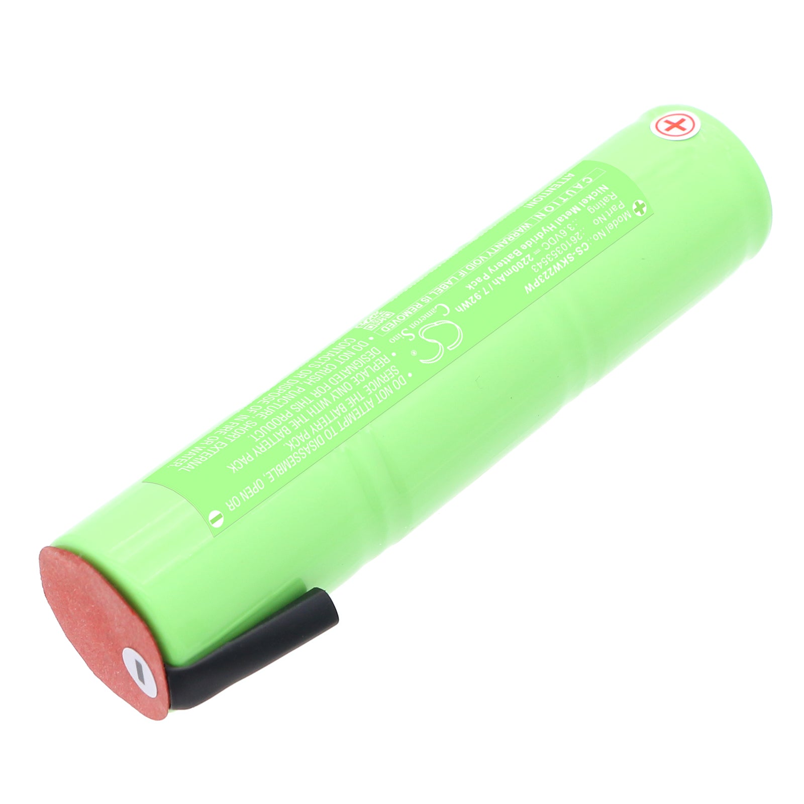 3.6V, Ni-MH, 2200mAh, Battery fits Skil 2238 Cordless Power Wrench, 7.92Wh Power Tools Cameron Sino Technology Limited