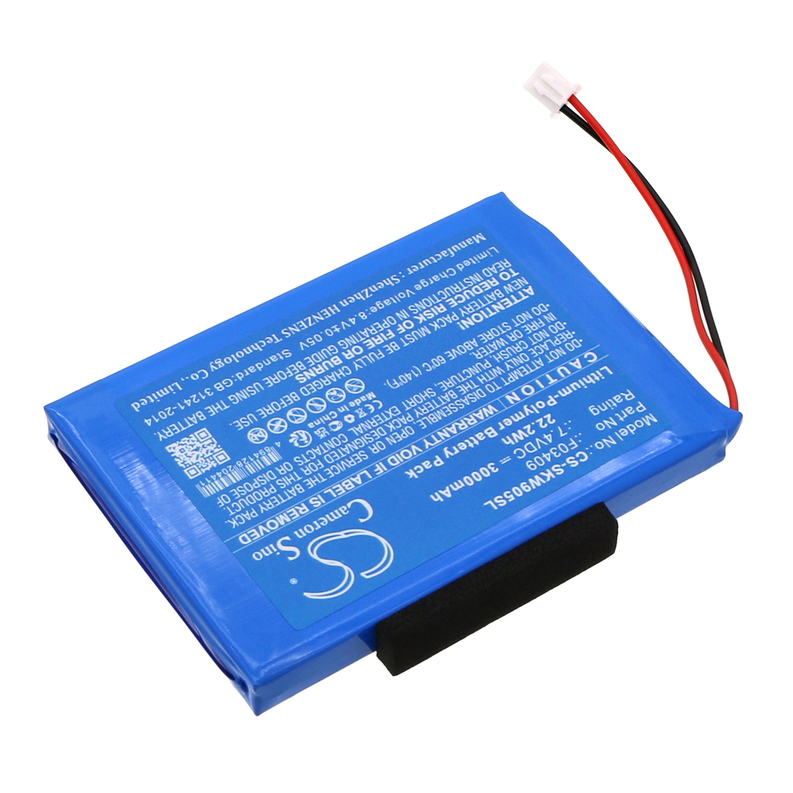 Li-Polymer, Equipment, Survey, Test Battery fits Satlink Ws-6902, Ws-6905, 7.4V, 3000mAh Equipment, Survey, Test Cameron Sino Technology Limited