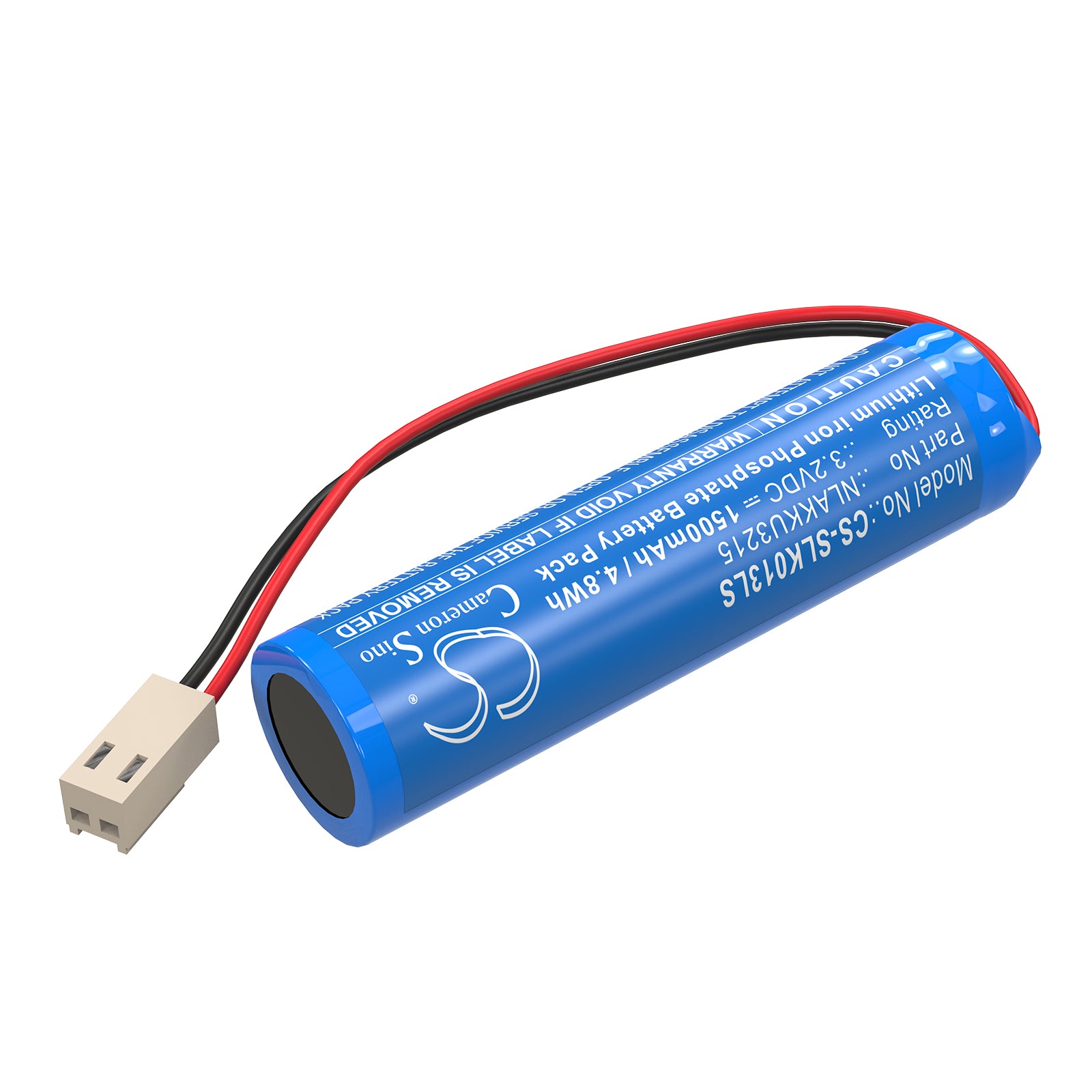 3.2V, LiFePO4, 1500mAh, Battery fits Schrack A3U383AT2.V2-S, A3U383AT2.V2-W, 4.8Wh Emergency Lighting Cameron Sino Technology Limited