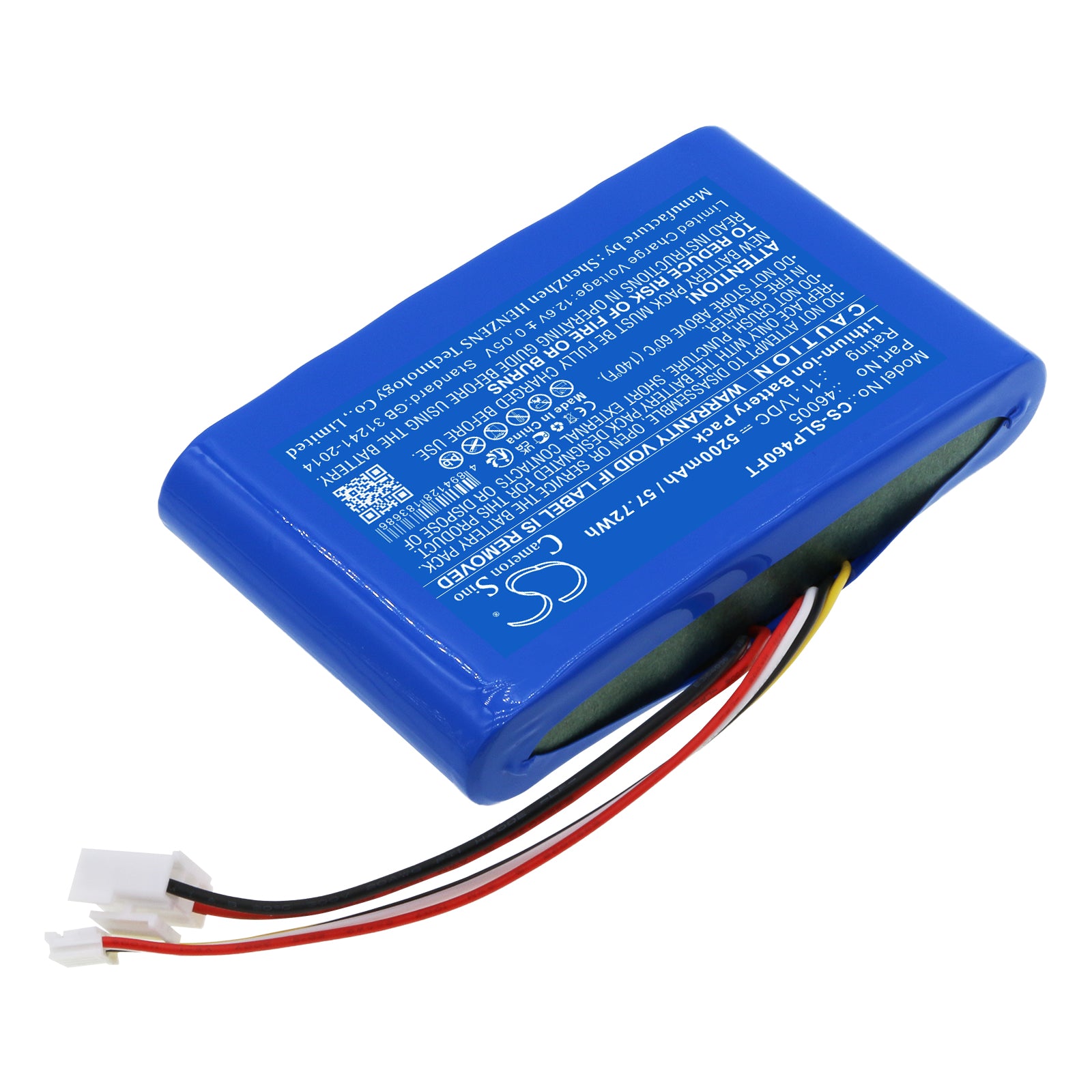 Li-ion, Flashlight Battery fits Streamlight Portable Scene Light Ii, 11.1V, 5200mAh Flashlight Cameron Sino Technology Limited