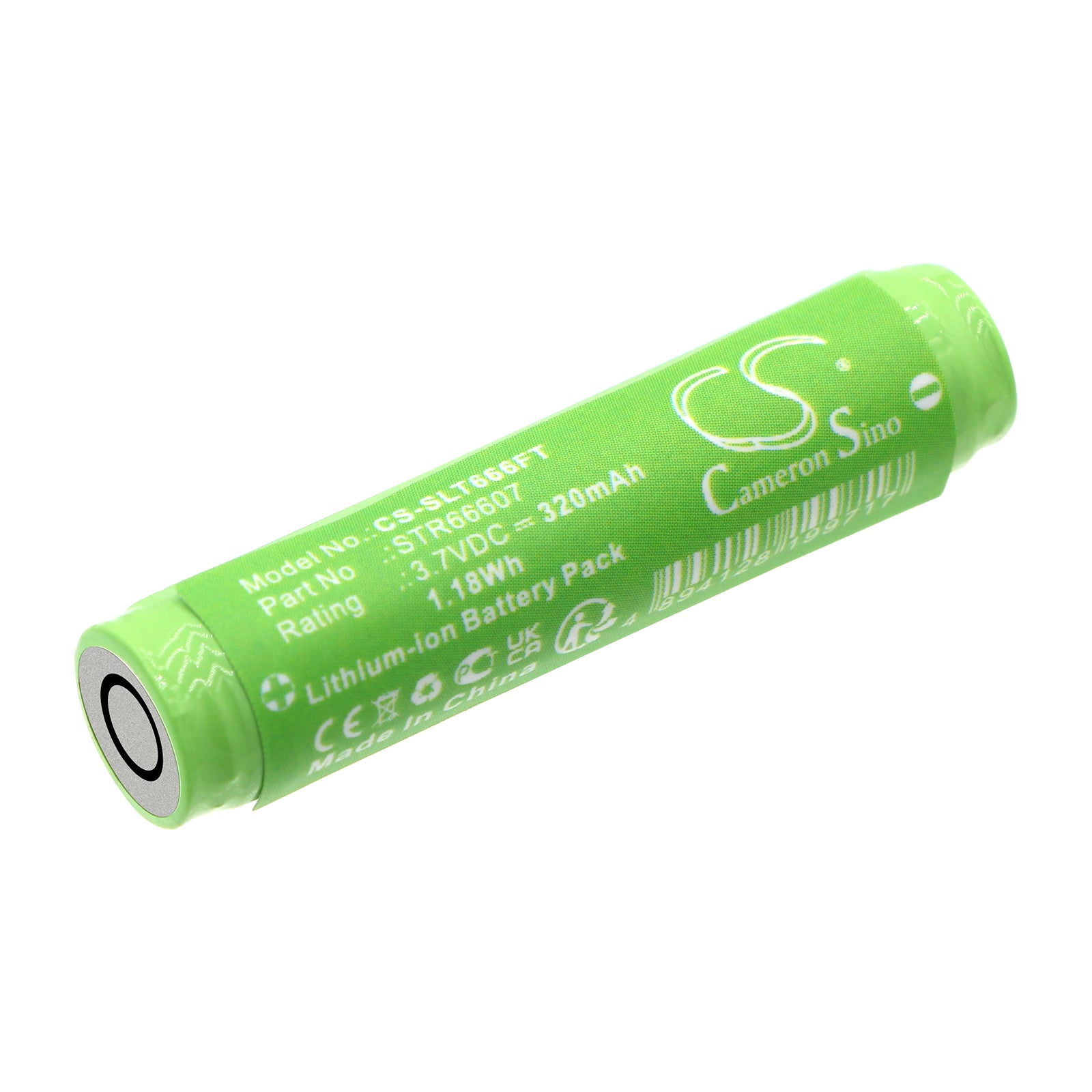 Li-ion, Flashlight Battery fits Streamlight 66601 66602, 66603, 3.7V, 320mAh Flashlight Cameron Sino Technology Limited