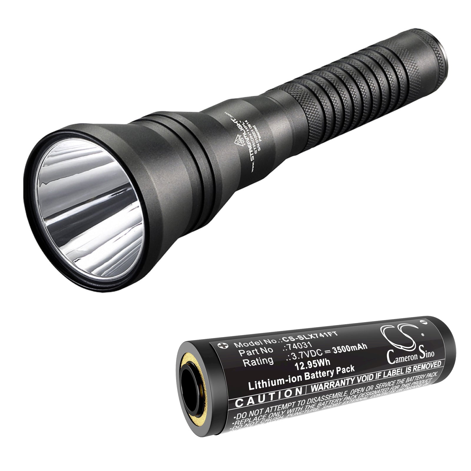 Li-ion, Flashlight Battery fits Streamlight Junior Luxeon, Protac Hl Usb, 3.7V, 3500mAh Flashlight Cameron Sino Technology Limited