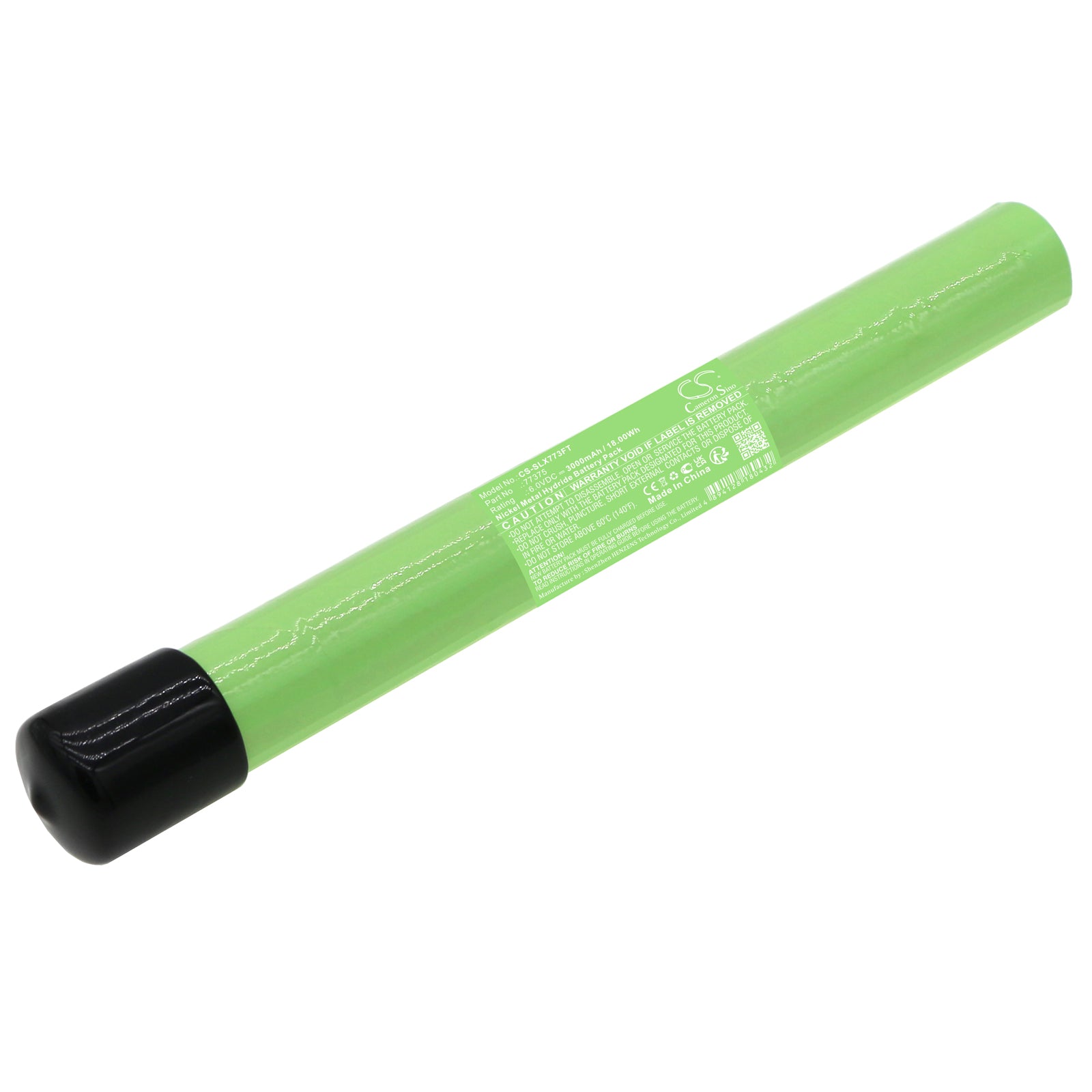 Ni-MH, Flashlight Battery fits Streamlight Sl-20l, Sl-20lp, 6.0V, 3000mAh Flashlight Cameron Sino Technology Limited
