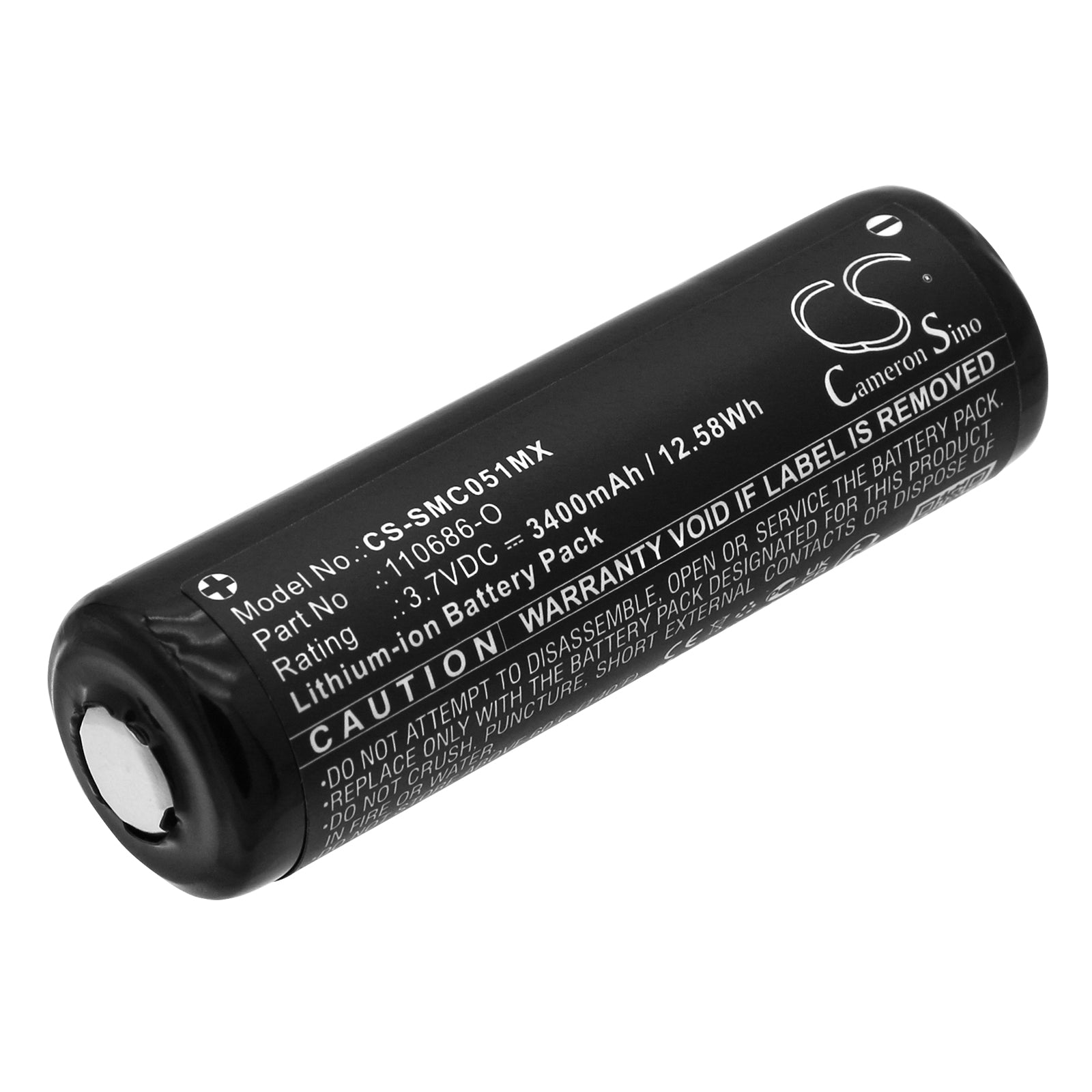 Li-ion, Medical Battery fits Somno Medics Somnoscreen Type Ssc051, 3.7V, 3400mAh Medical Cameron Sino Technology Limited
